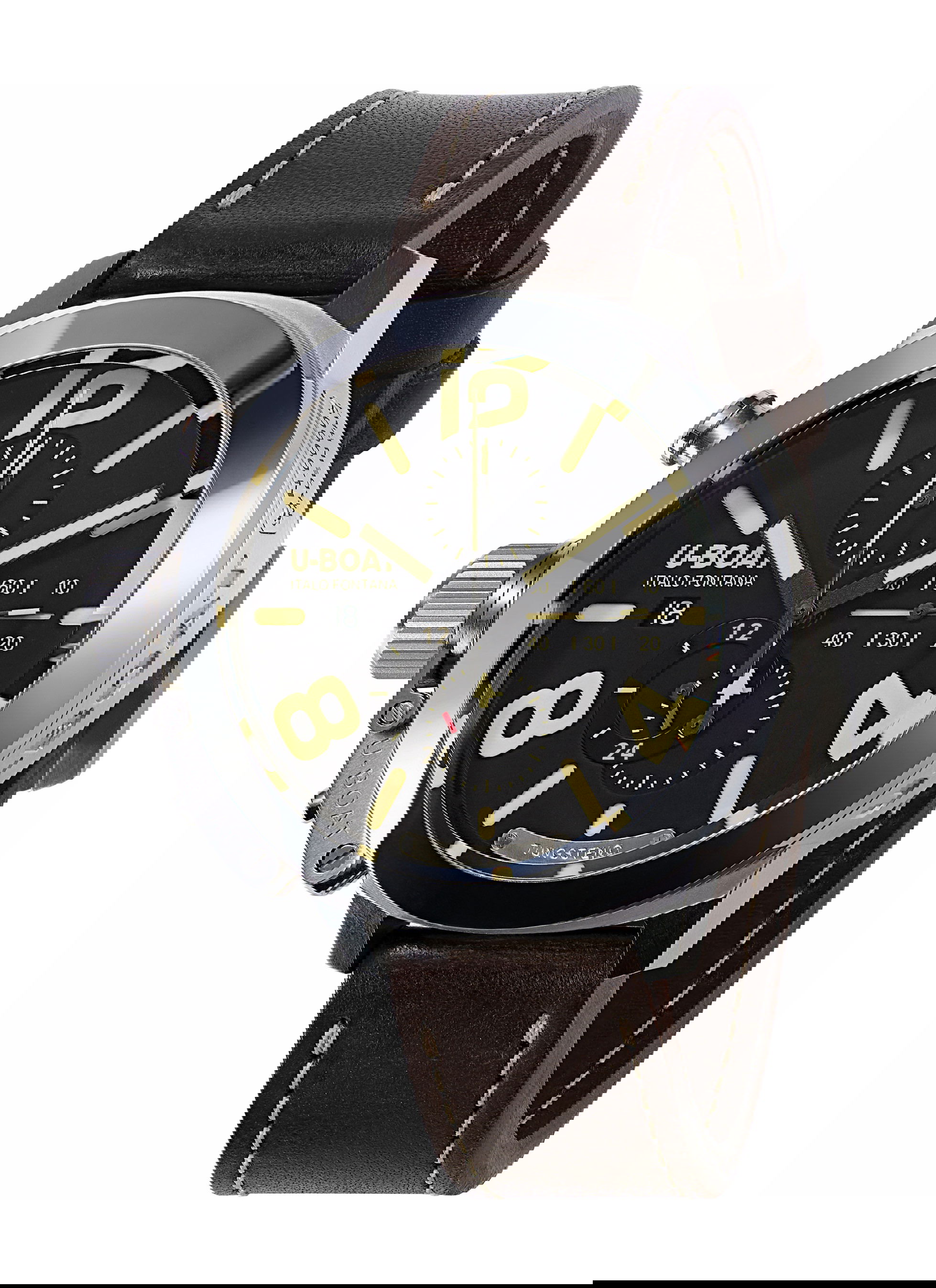 U-Boat Classico 45 Tungsteno Movelock luxury timepiece - detailed view