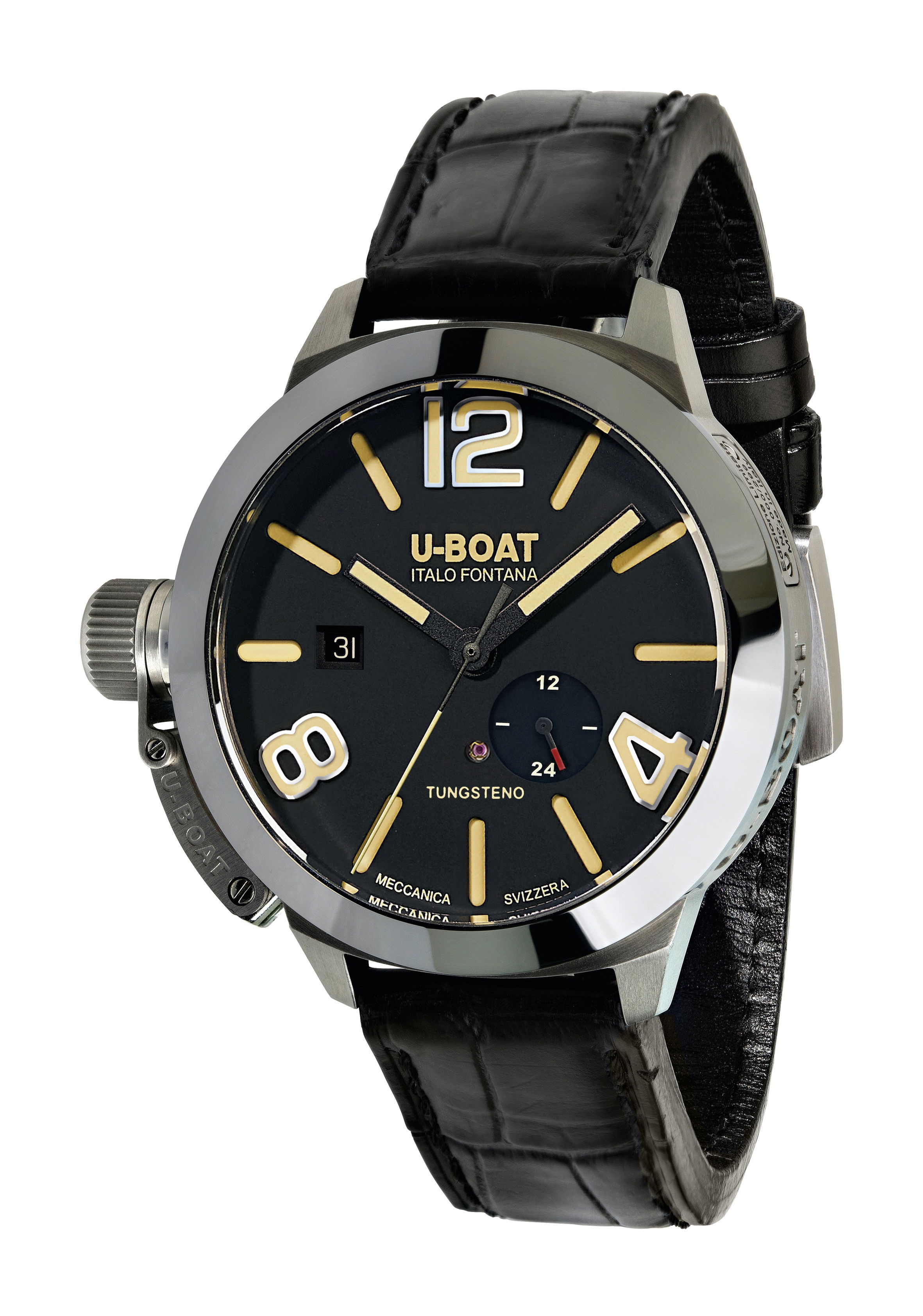 U-Boat Stratos 45 BK luxury timepiece - detailed view