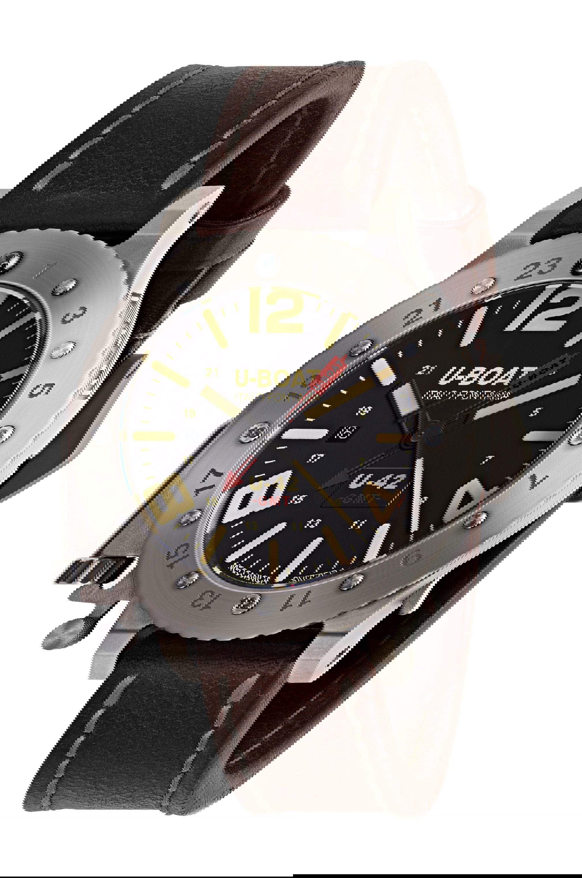 U-Boat U-42 50 GMT luxury timepiece - detailed view