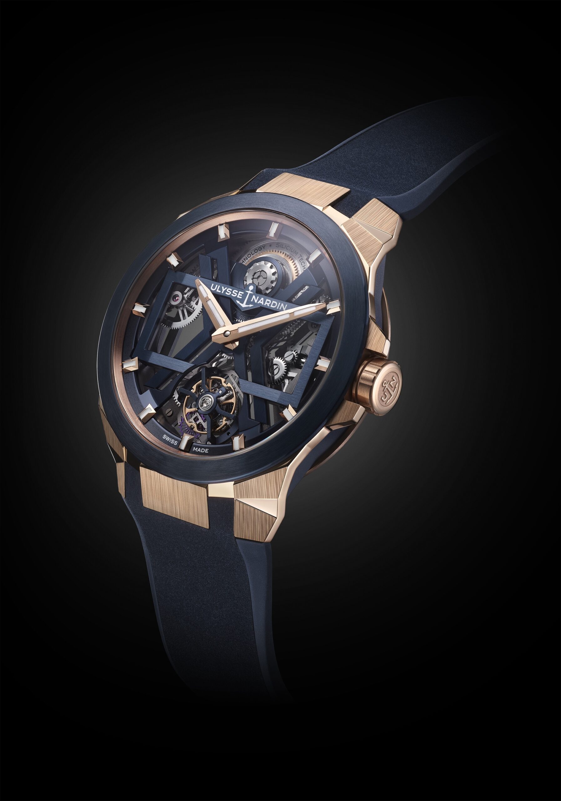 Ulysse Nardin Blast Tourbillon Blue & Gold - View 3