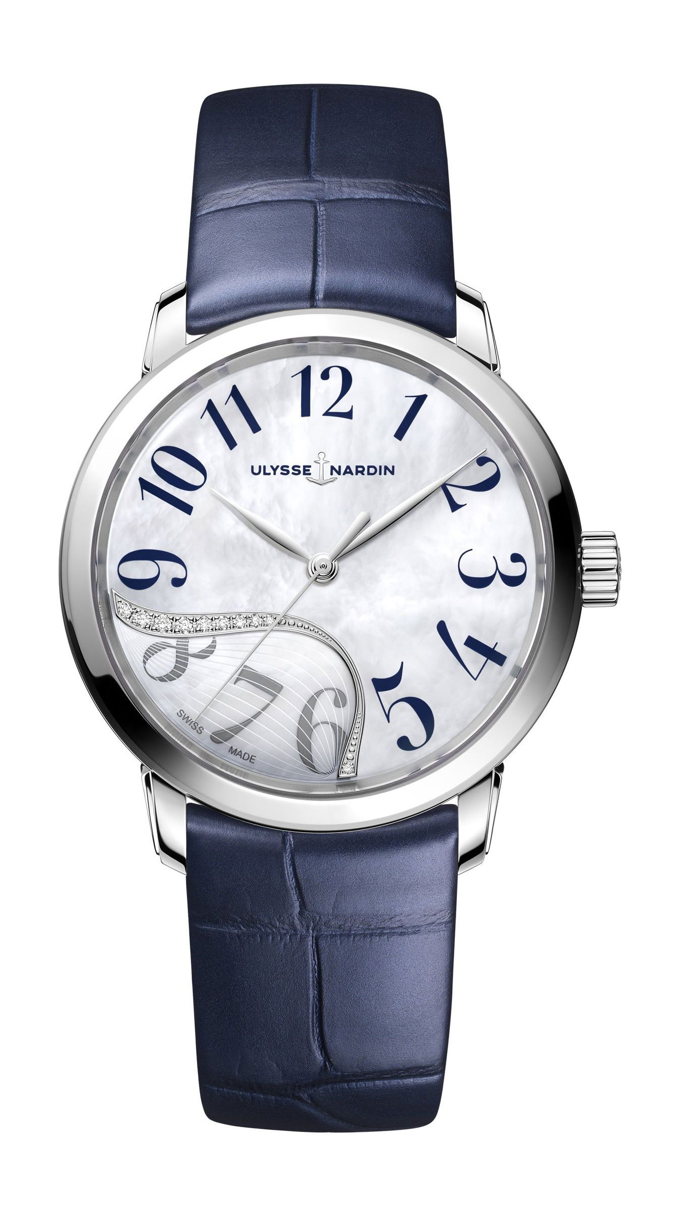 Ulysse Nardin Classico Jade luxury timepiece - detailed view