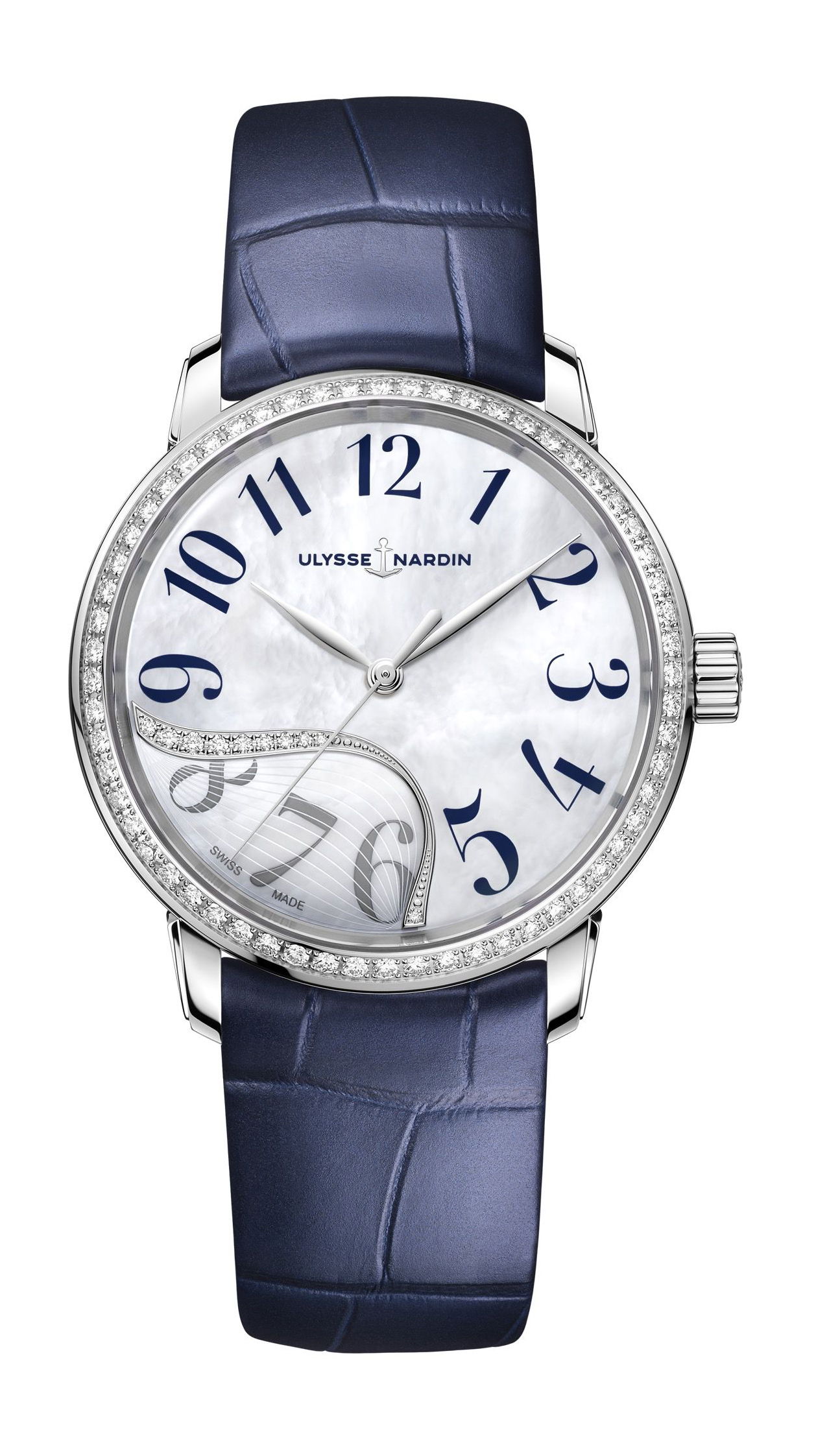 Ulysse Nardin Classico Jade luxury timepiece - detailed view