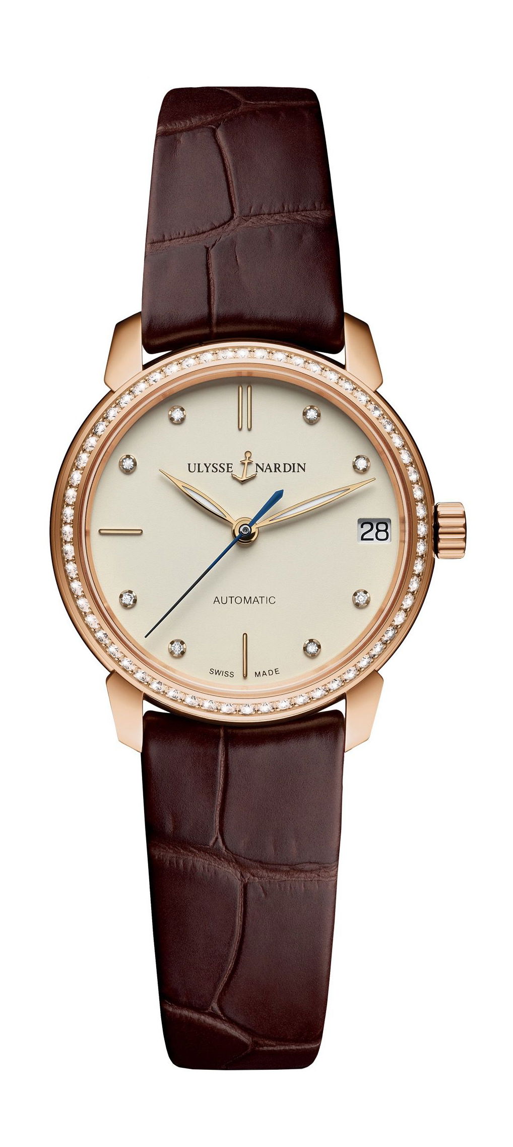 Ulysse Nardin Classico Lady Classico luxury timepiece - detailed view