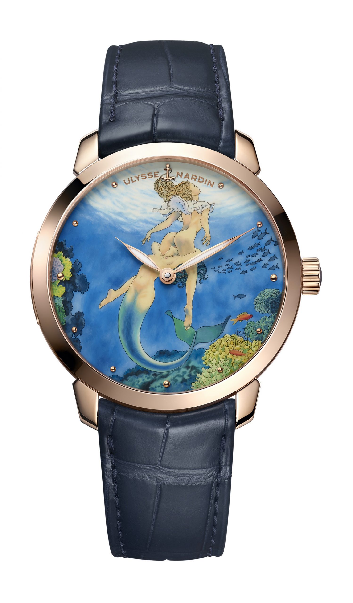 Ulysse Nardin Classico Manara Manufacture 40mm luxury timepiece - detailed view