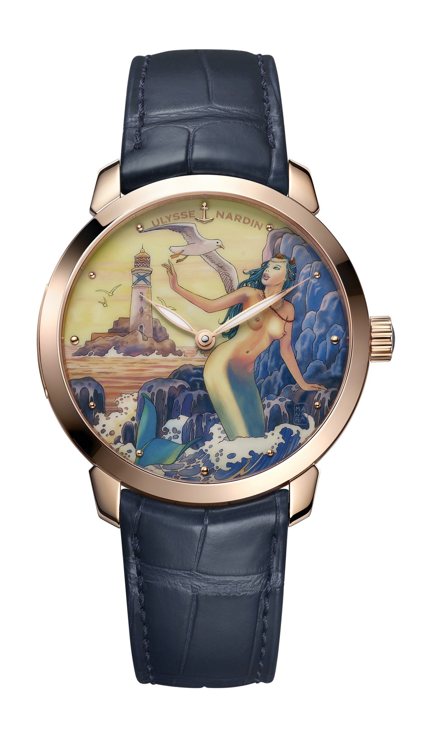 Ulysse Nardin Classico Manara Manufacture 40mm luxury timepiece - detailed view