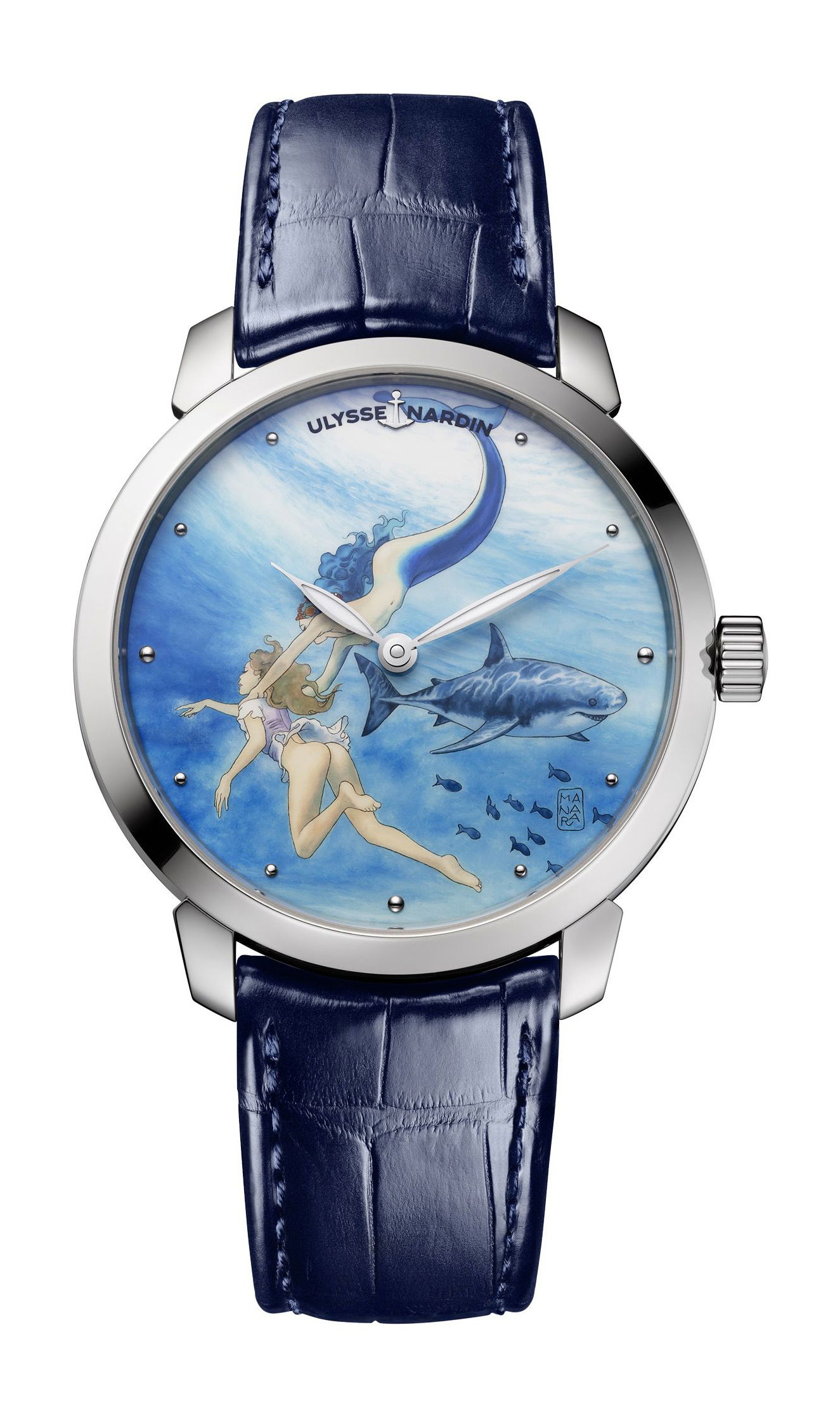 Ulysse Nardin Classico Manufacture luxury timepiece - detailed view