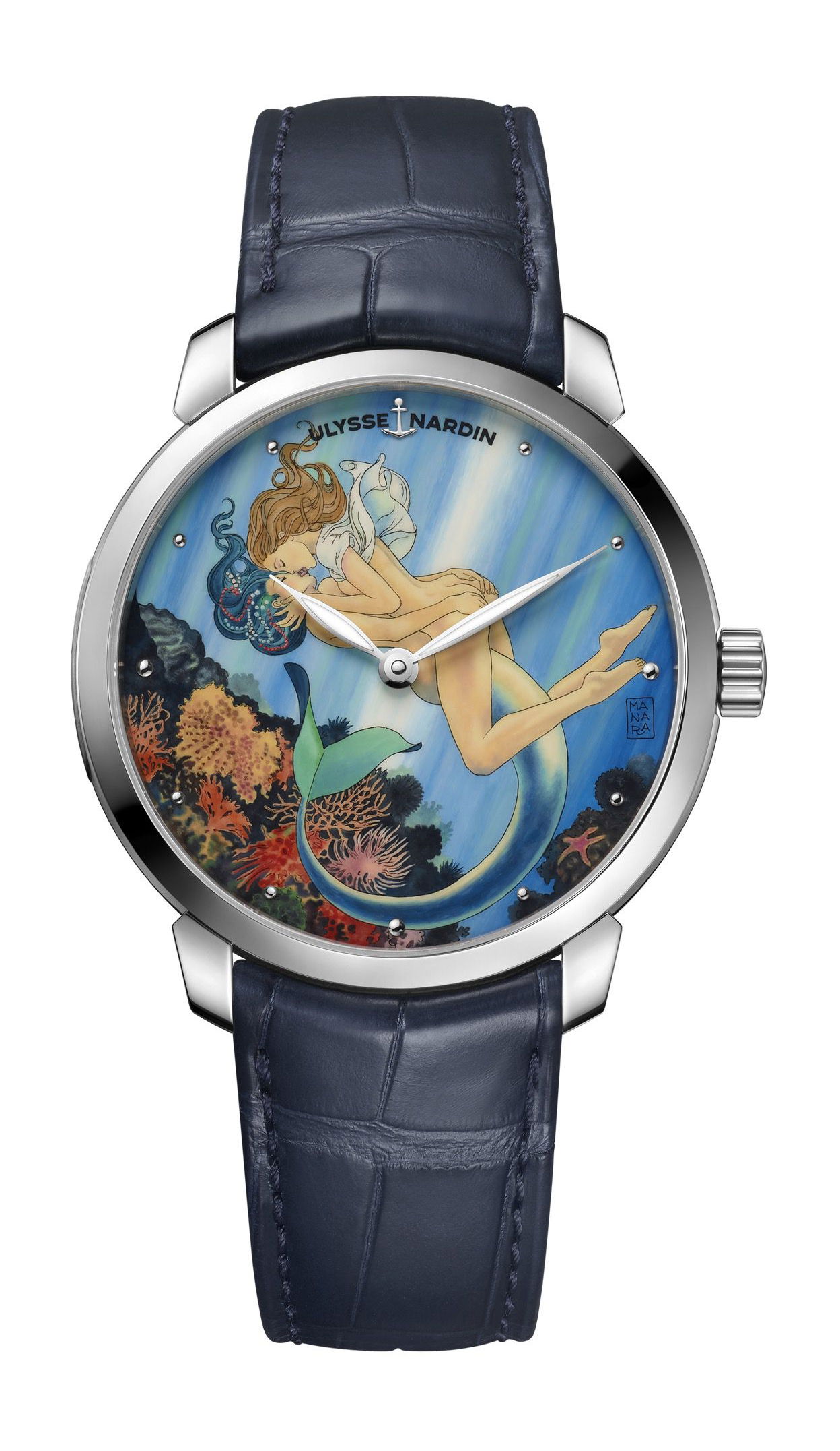 Ulysse Nardin Classico Manufacture luxury timepiece - detailed view