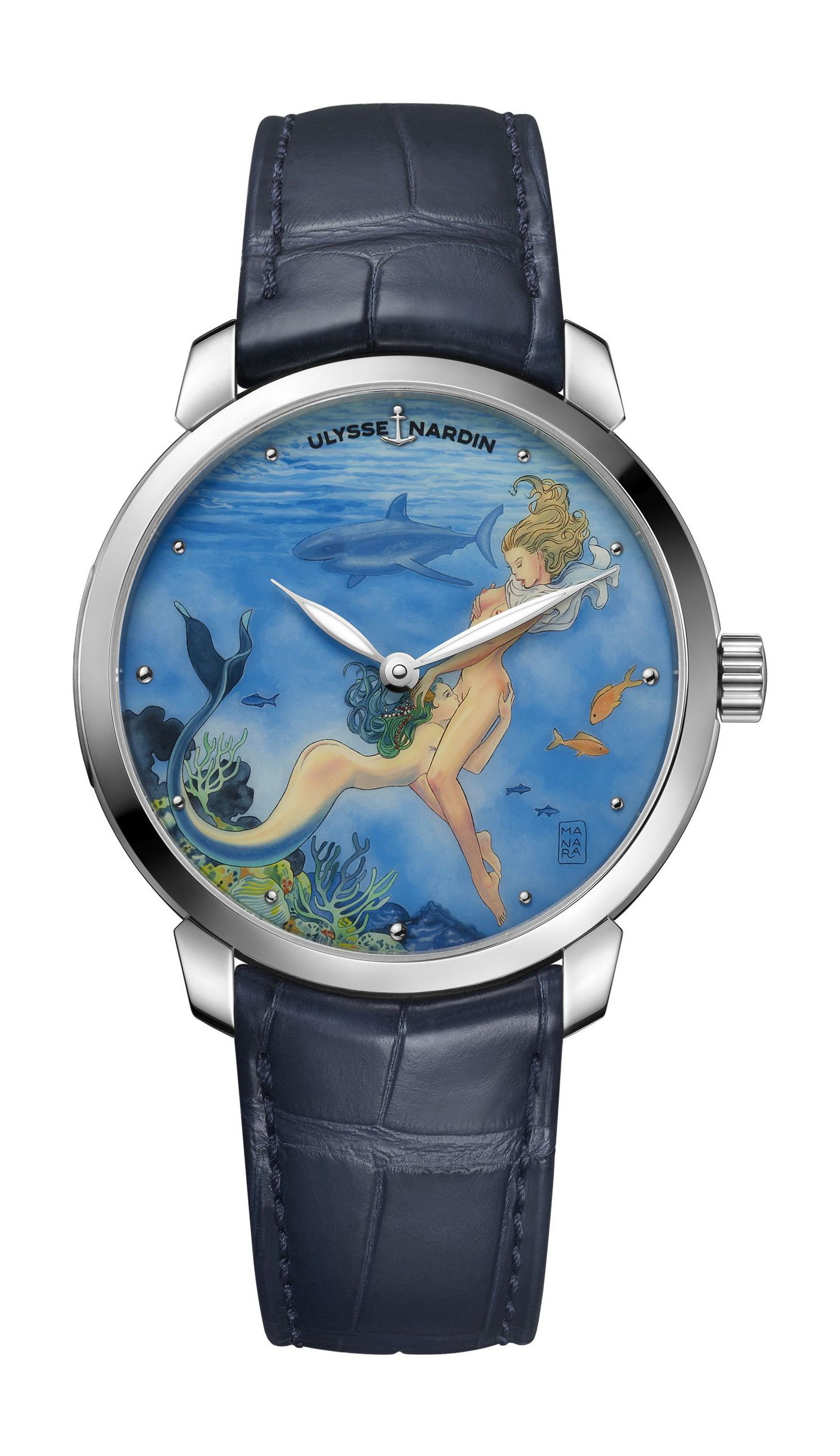Ulysse Nardin Classico Manufacture luxury timepiece - detailed view