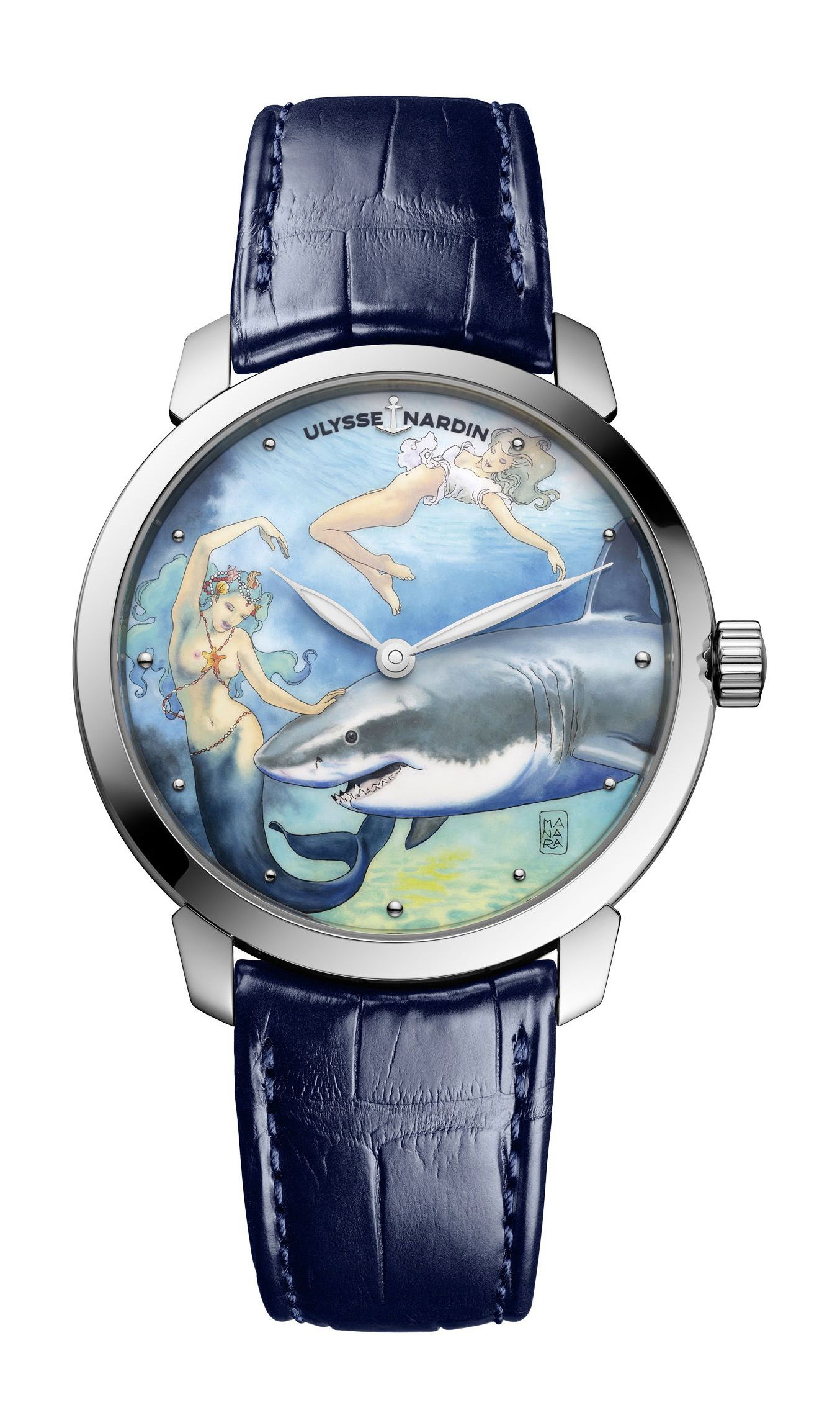 Ulysse Nardin Classico Manufacture luxury timepiece - detailed view
