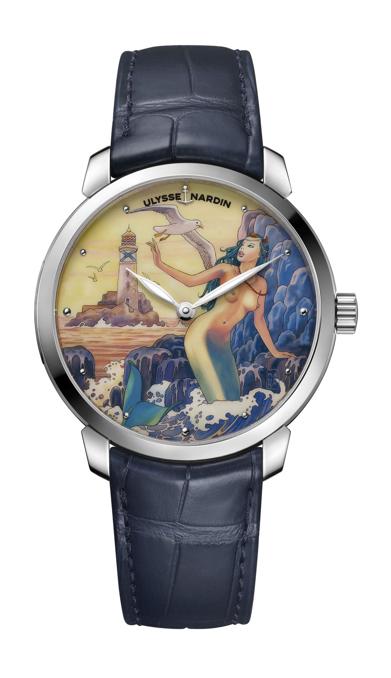 Ulysse Nardin Classico Manufacture luxury timepiece - detailed view