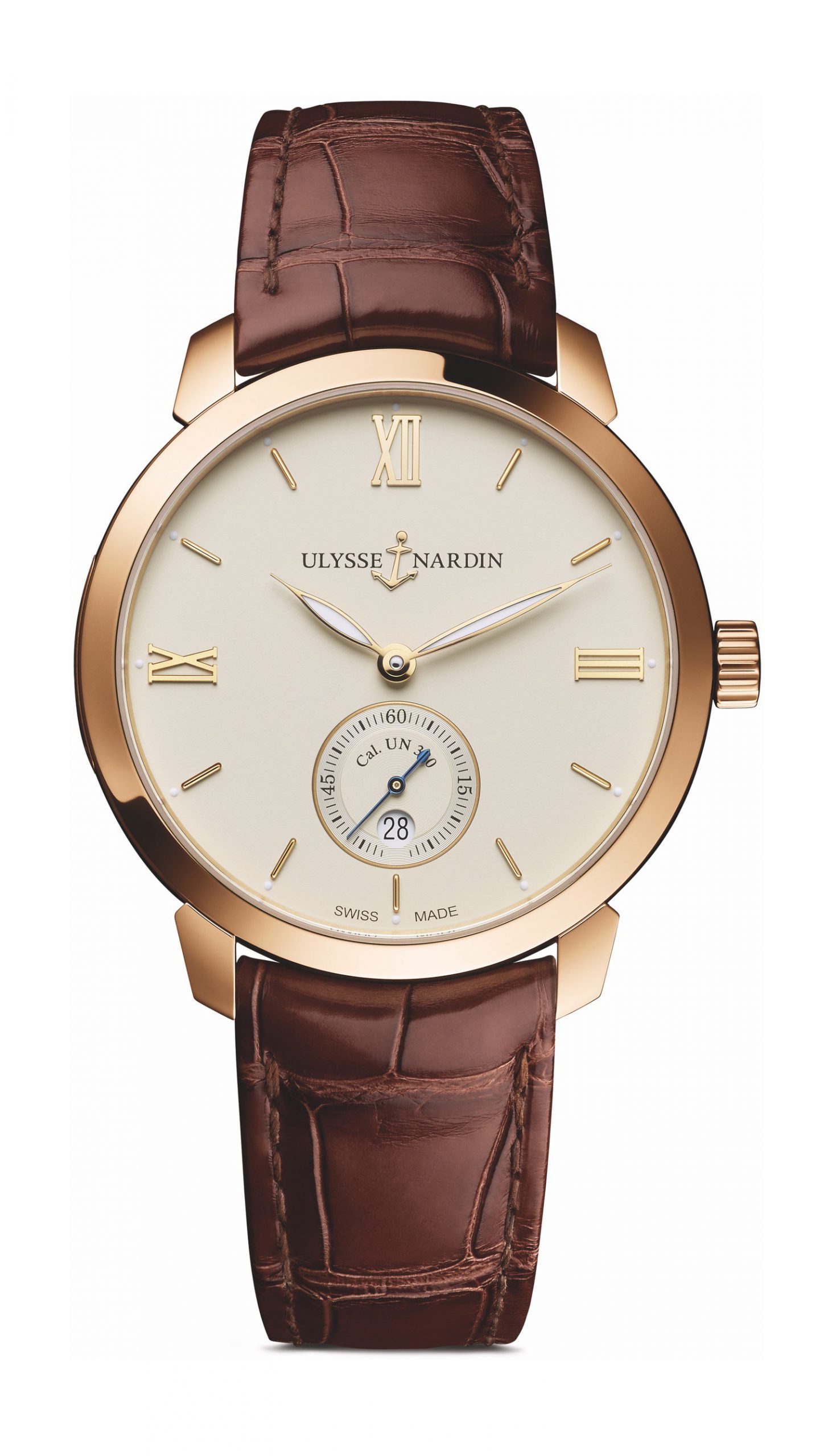 Ulysse Nardin Classico Manufacture 40mm luxury timepiece - detailed view