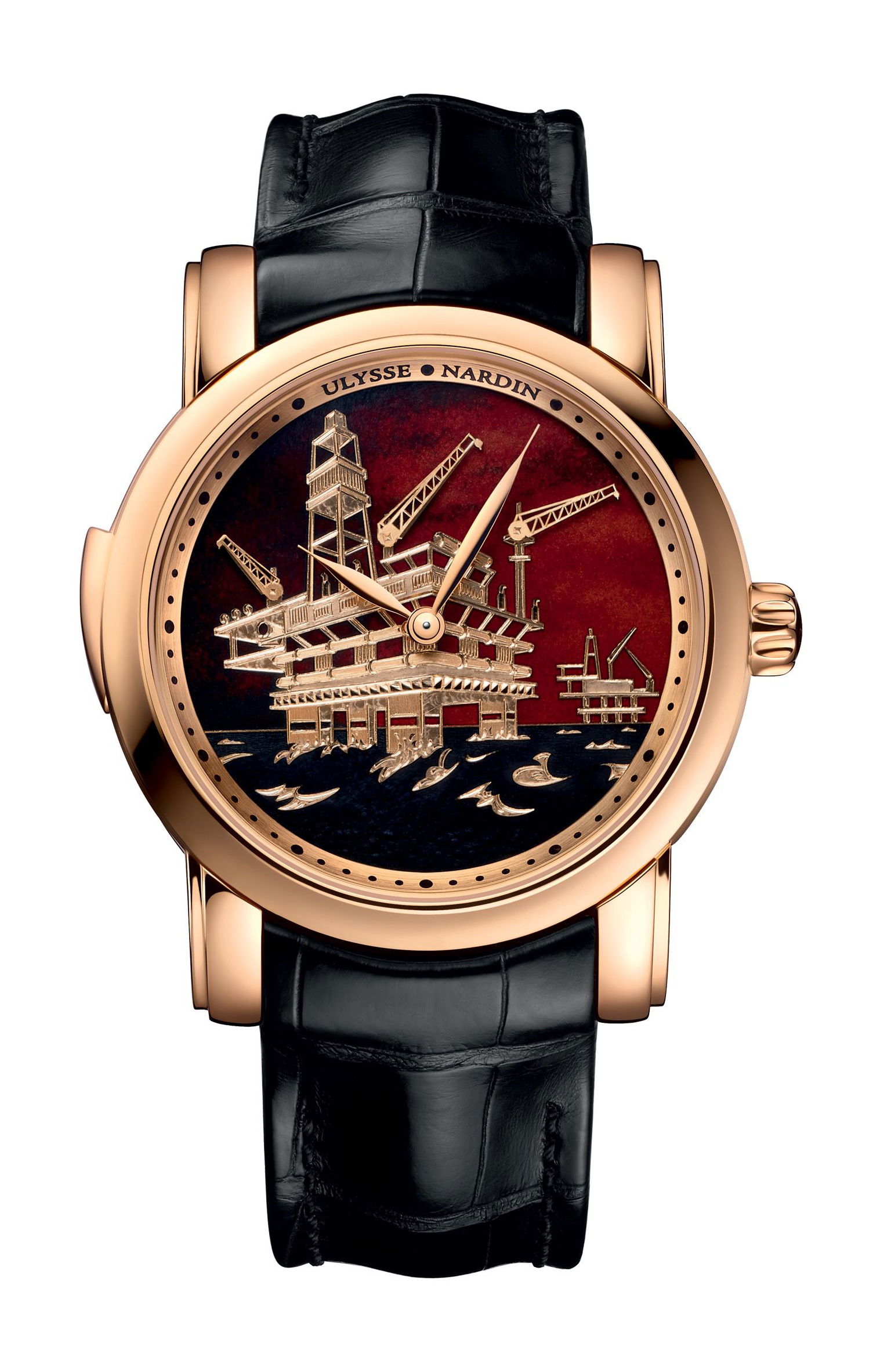 Ulysse Nardin Classico Minute Repeater luxury timepiece - detailed view