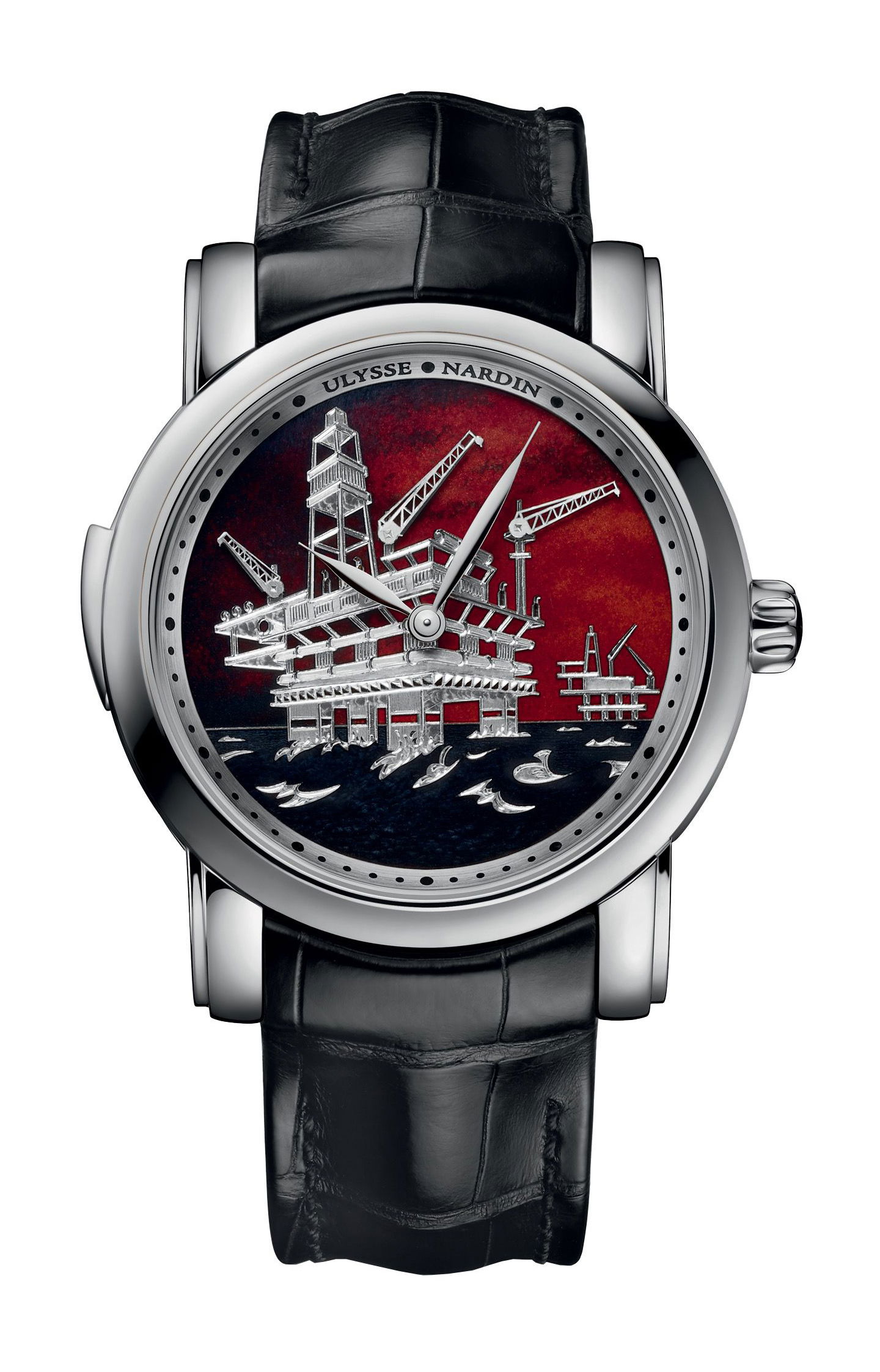 Ulysse Nardin Classico Minute Repeater luxury timepiece - detailed view