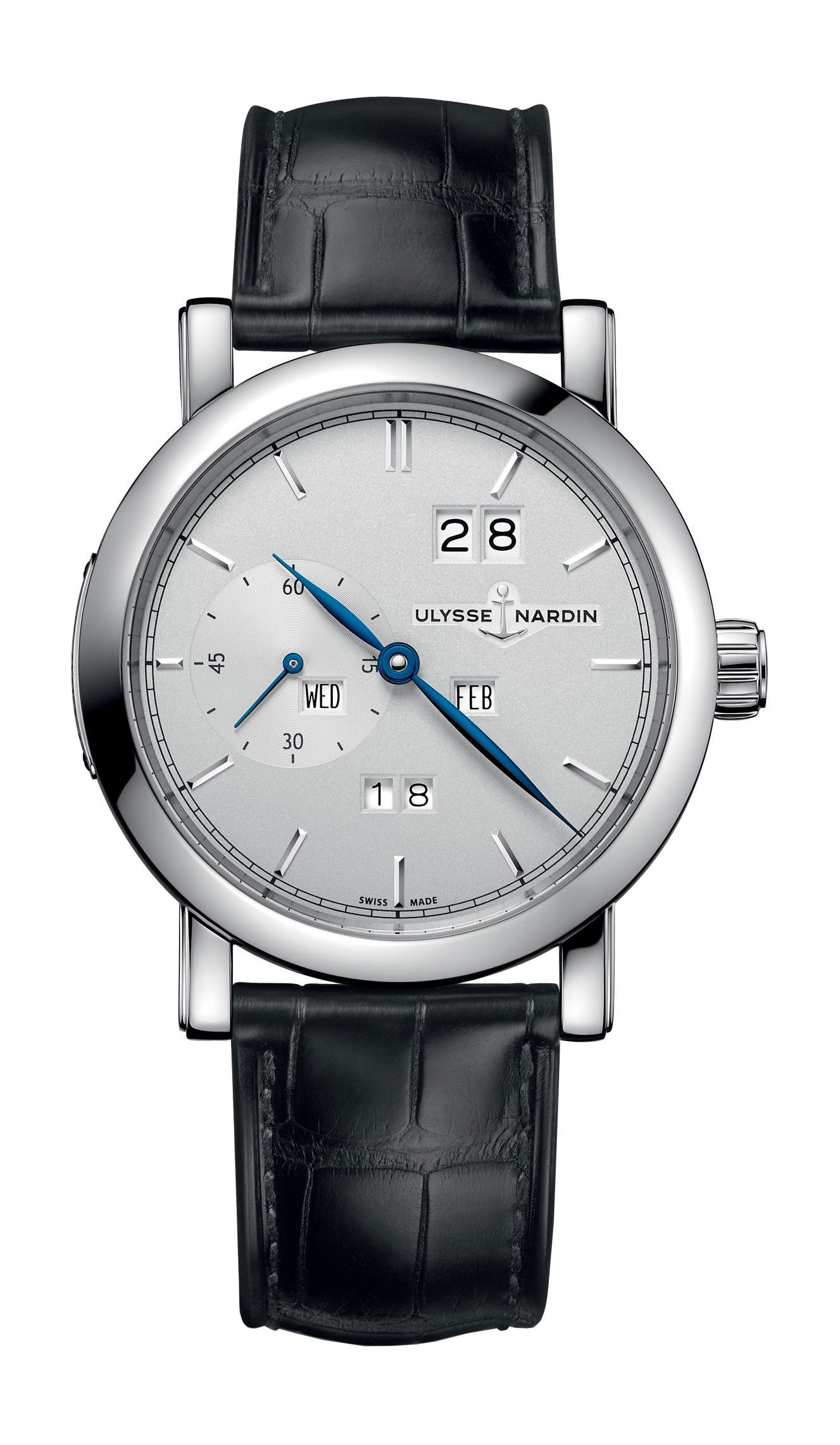 Ulysse Nardin Classico Perpetual Ludwig luxury timepiece - detailed view