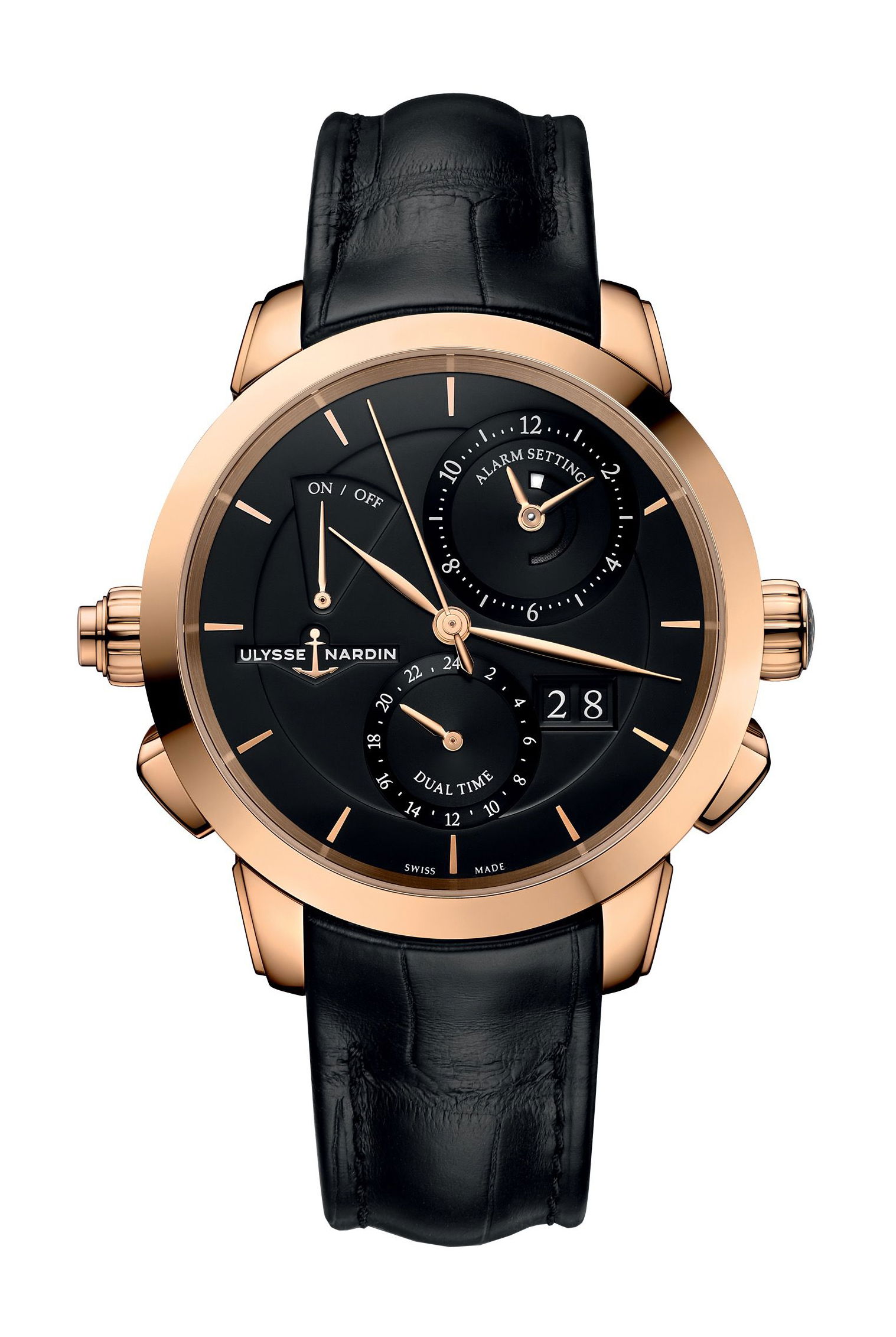 Ulysse Nardin Classico Sonata luxury timepiece - detailed view
