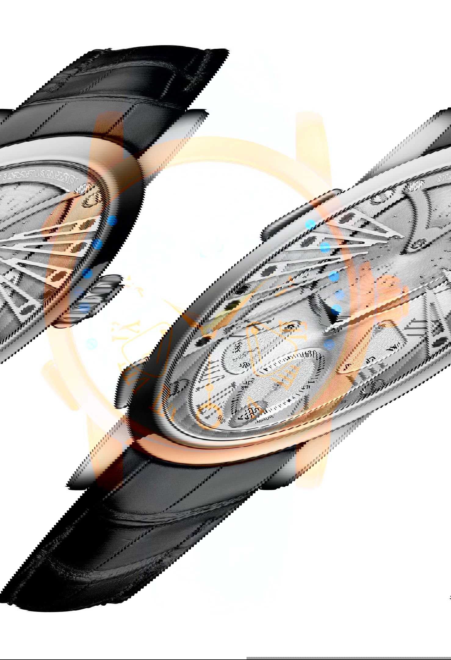 Ulysse Nardin Classico Stranger luxury timepiece - detailed view