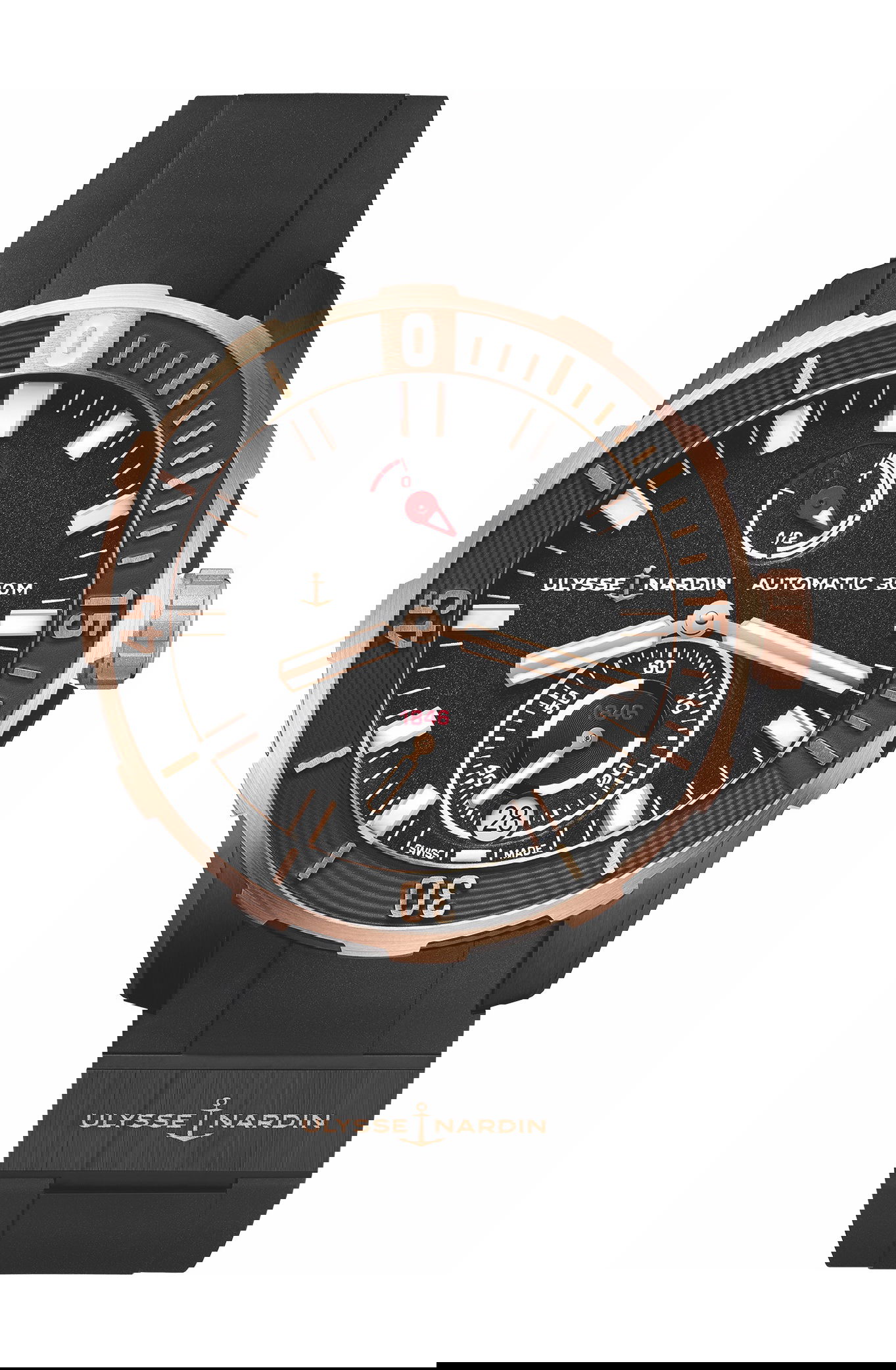 Ulysse Nardin Diver Chronometer 44mm luxury timepiece - detailed view
