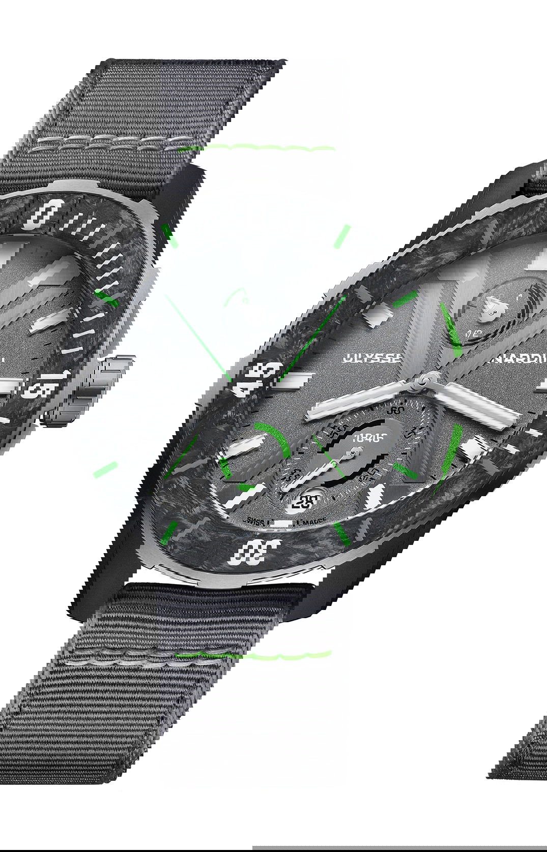 Ulysse Nardin Diver X The Ocean Race luxury timepiece - detailed view