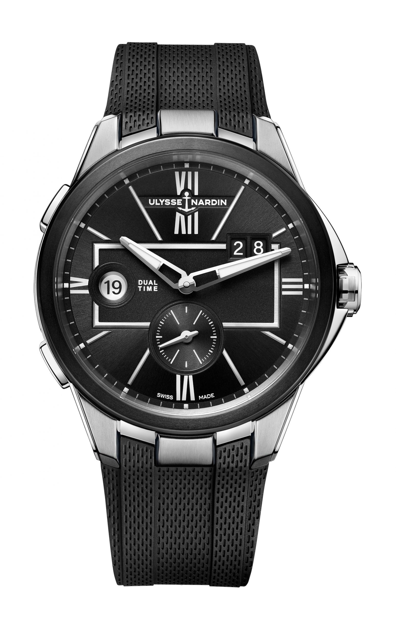 Ulysse Nardin Executive Dual Time Black - View 2