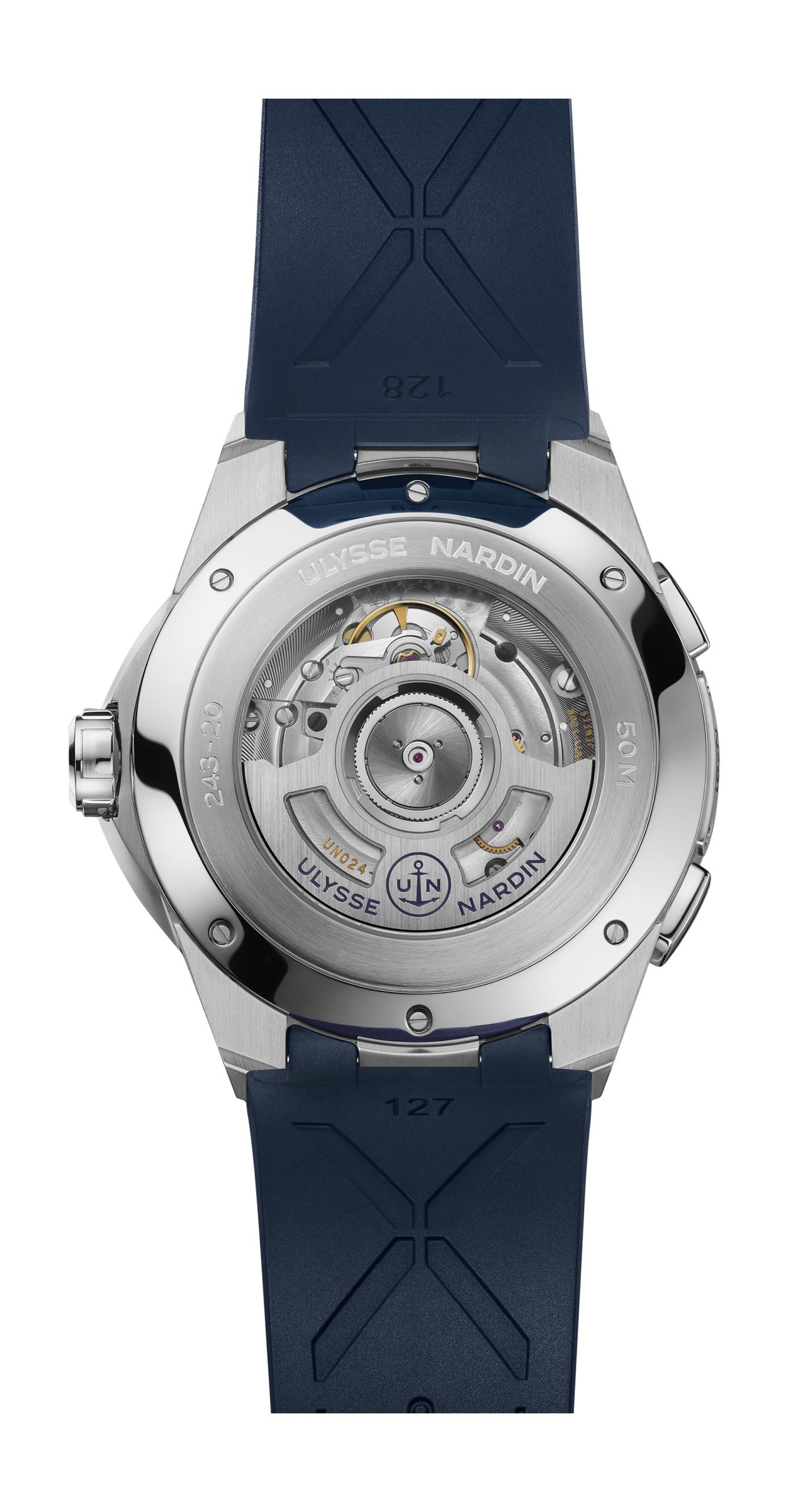 Ulysse Nardin Executive Dual Time Blue - View 3