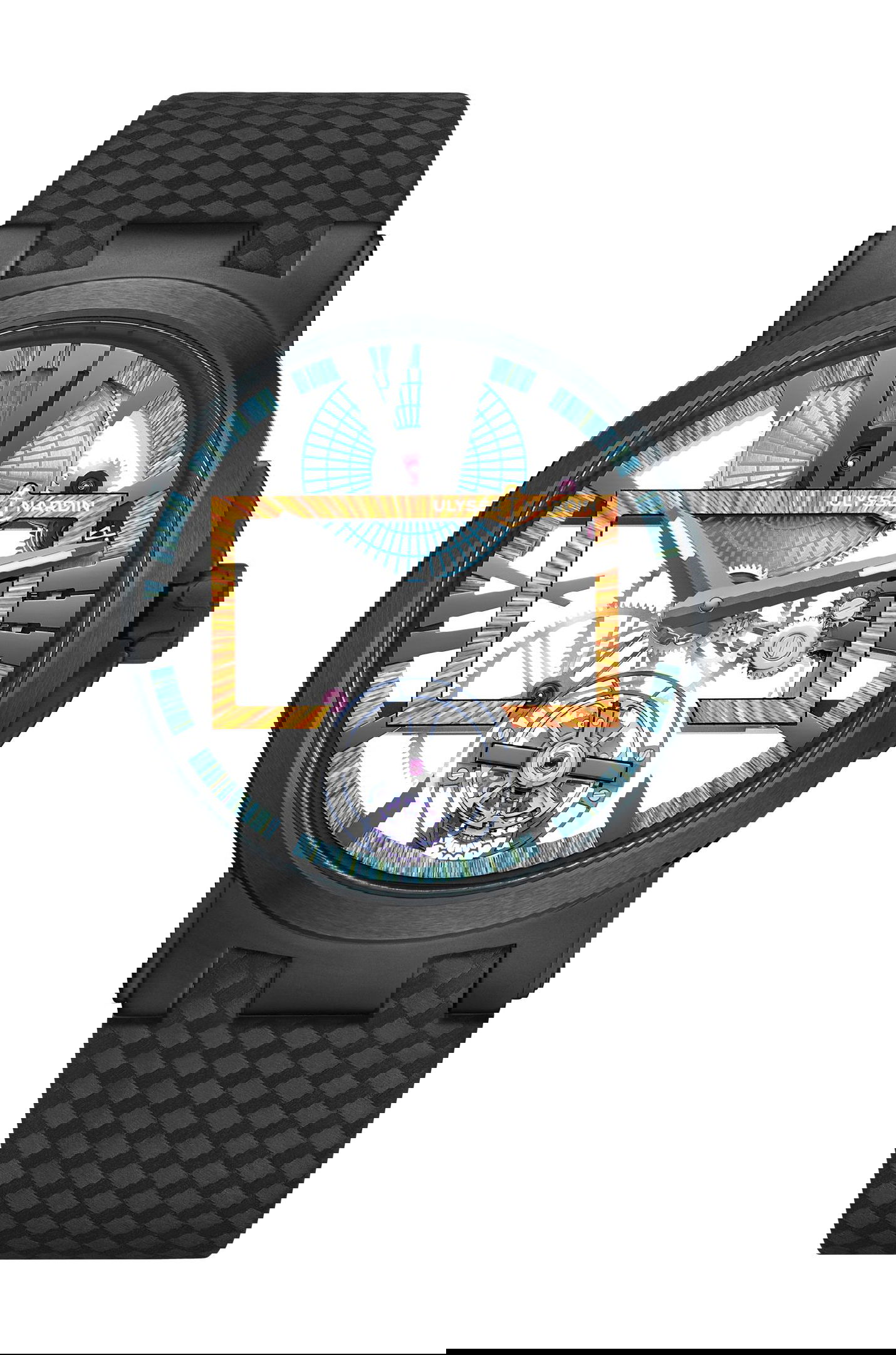 Ulysse Nardin Executive Skeleton Tourbillon luxury timepiece - detailed view