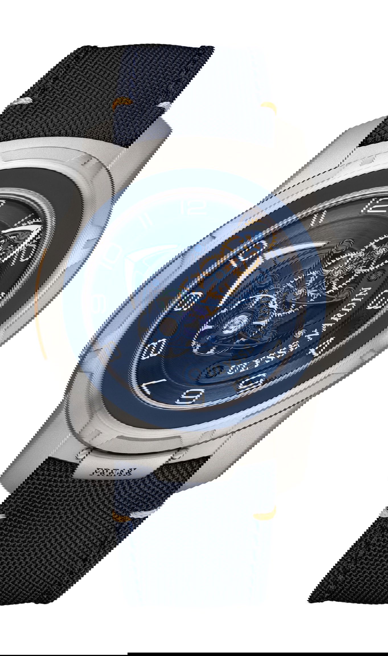 Ulysse Nardin Freak Out luxury timepiece - detailed view