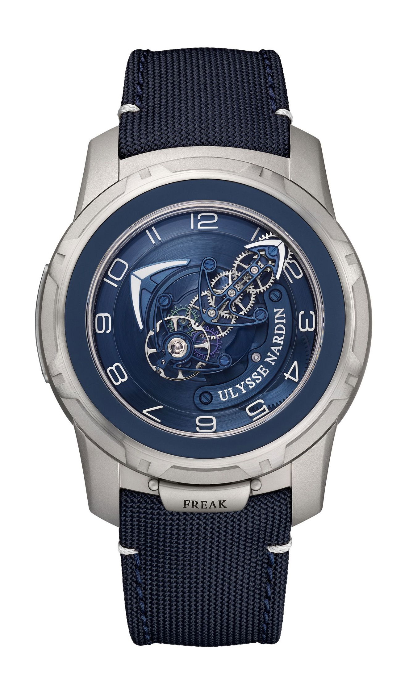 Ulysse Nardin Freak Out luxury timepiece - detailed view
