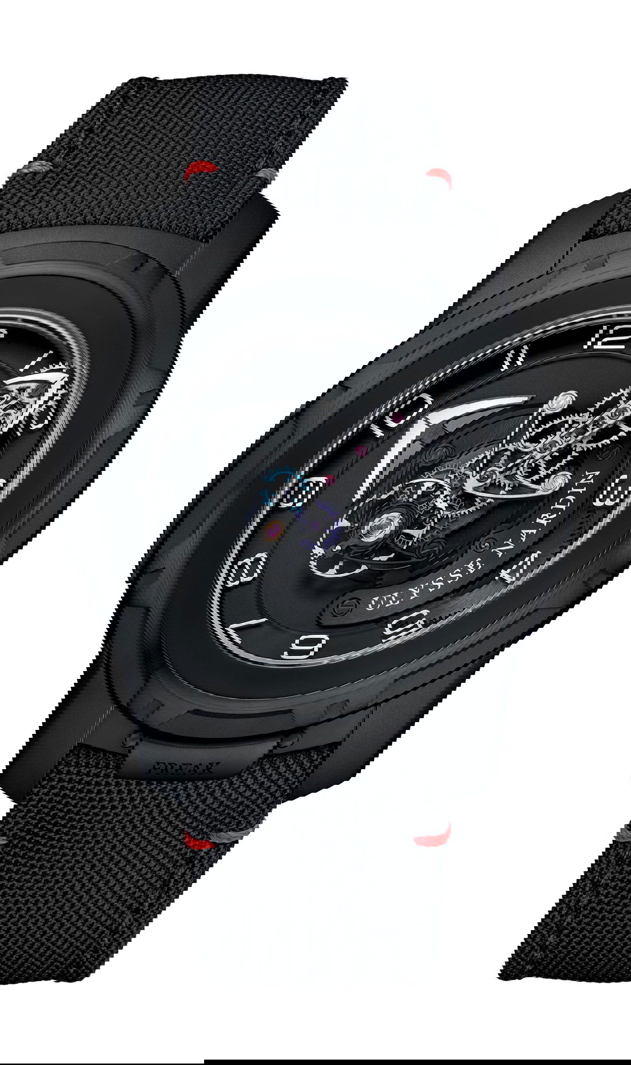 Ulysse Nardin Freak Out luxury timepiece - detailed view