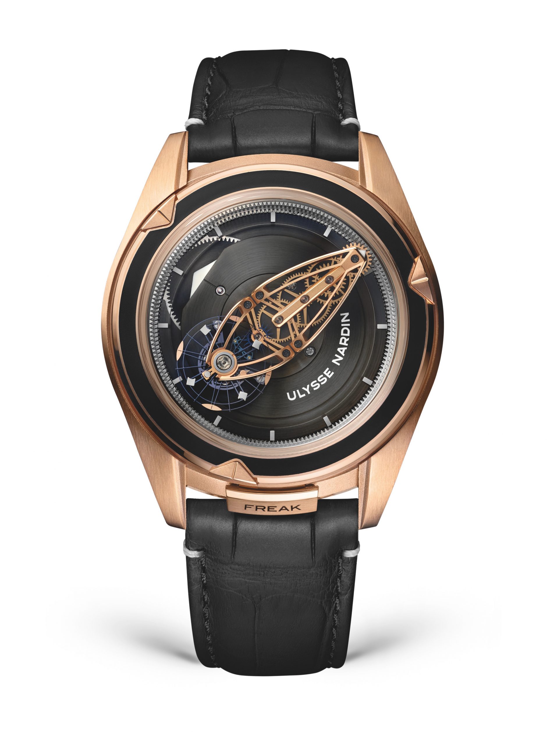 Ulysse Nardin Freak Vision 45mm luxury timepiece - detailed view