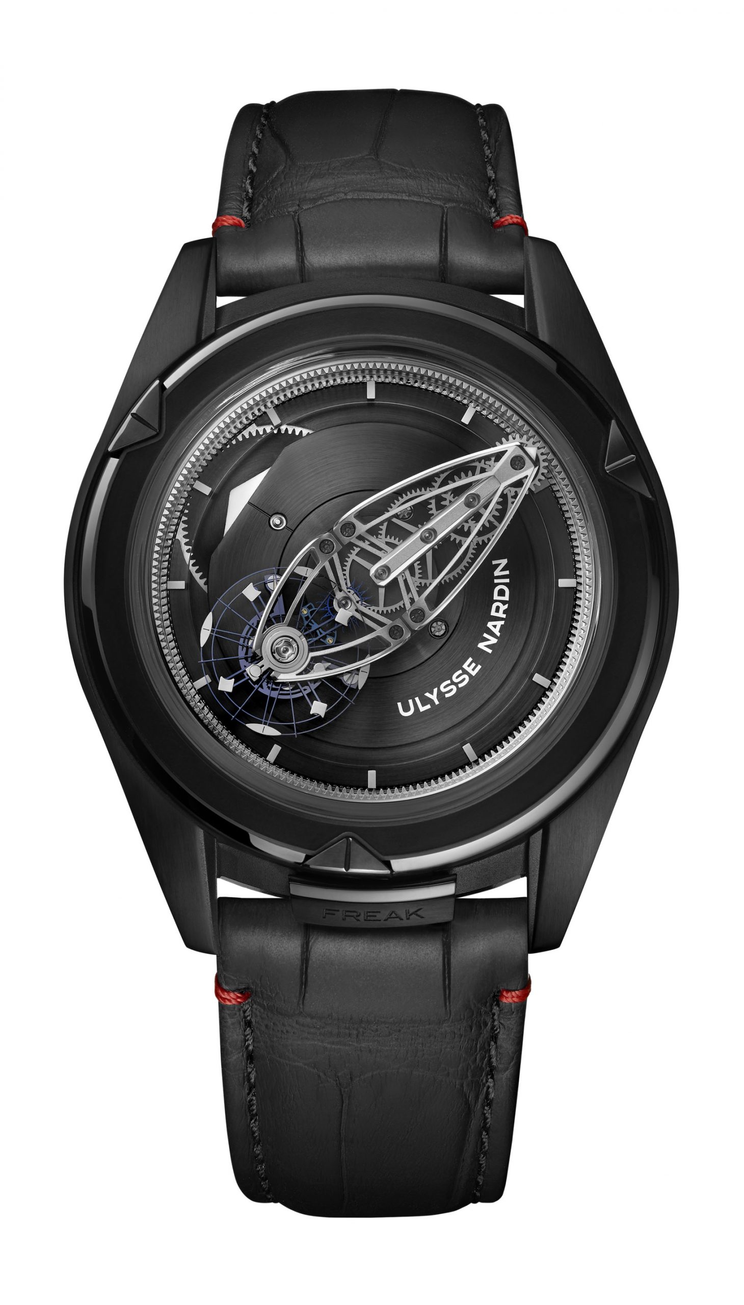Ulysse Nardin Freak Vision 45mm luxury timepiece - detailed view