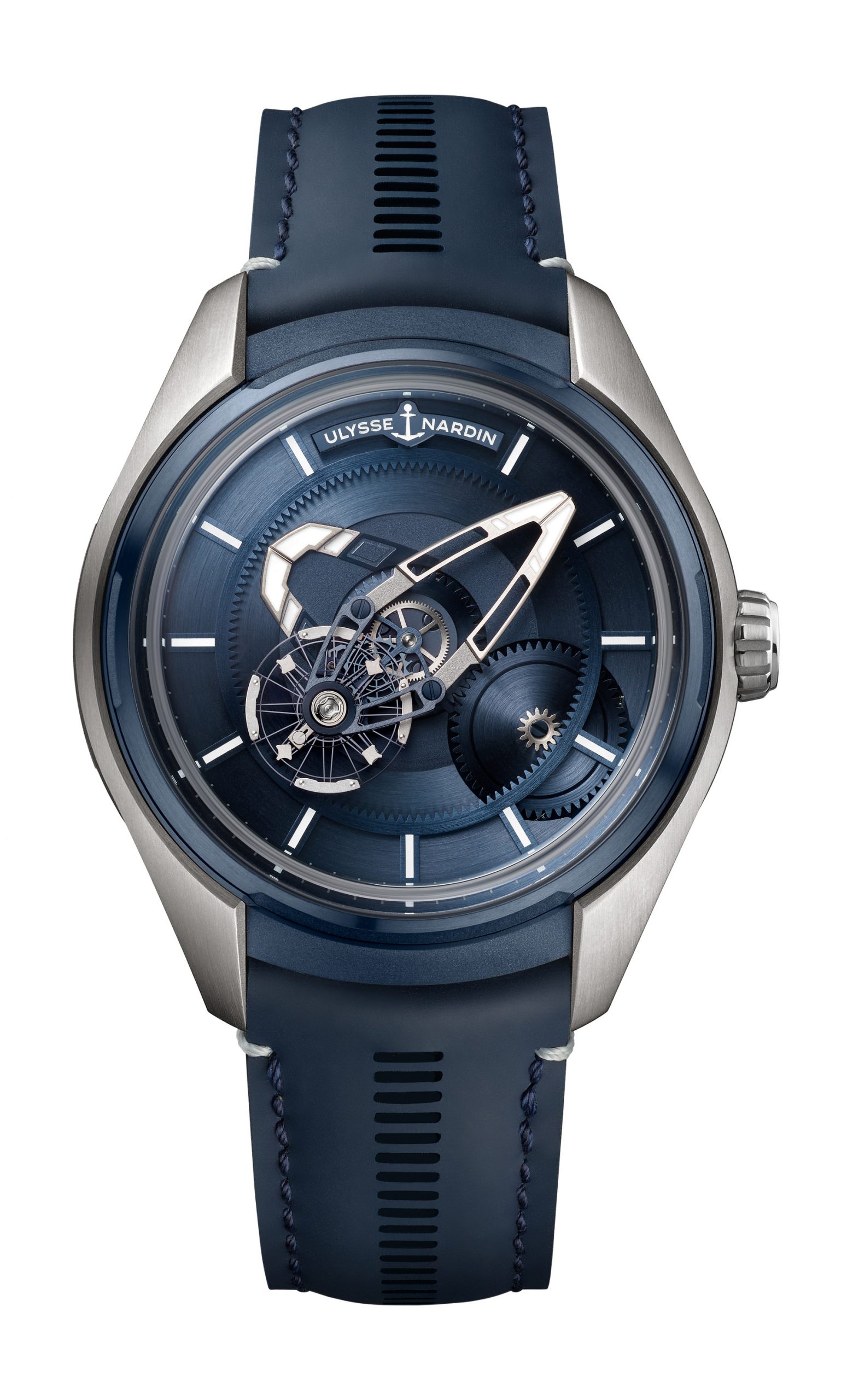 Ulysse Nardin Freak X luxury timepiece - detailed view