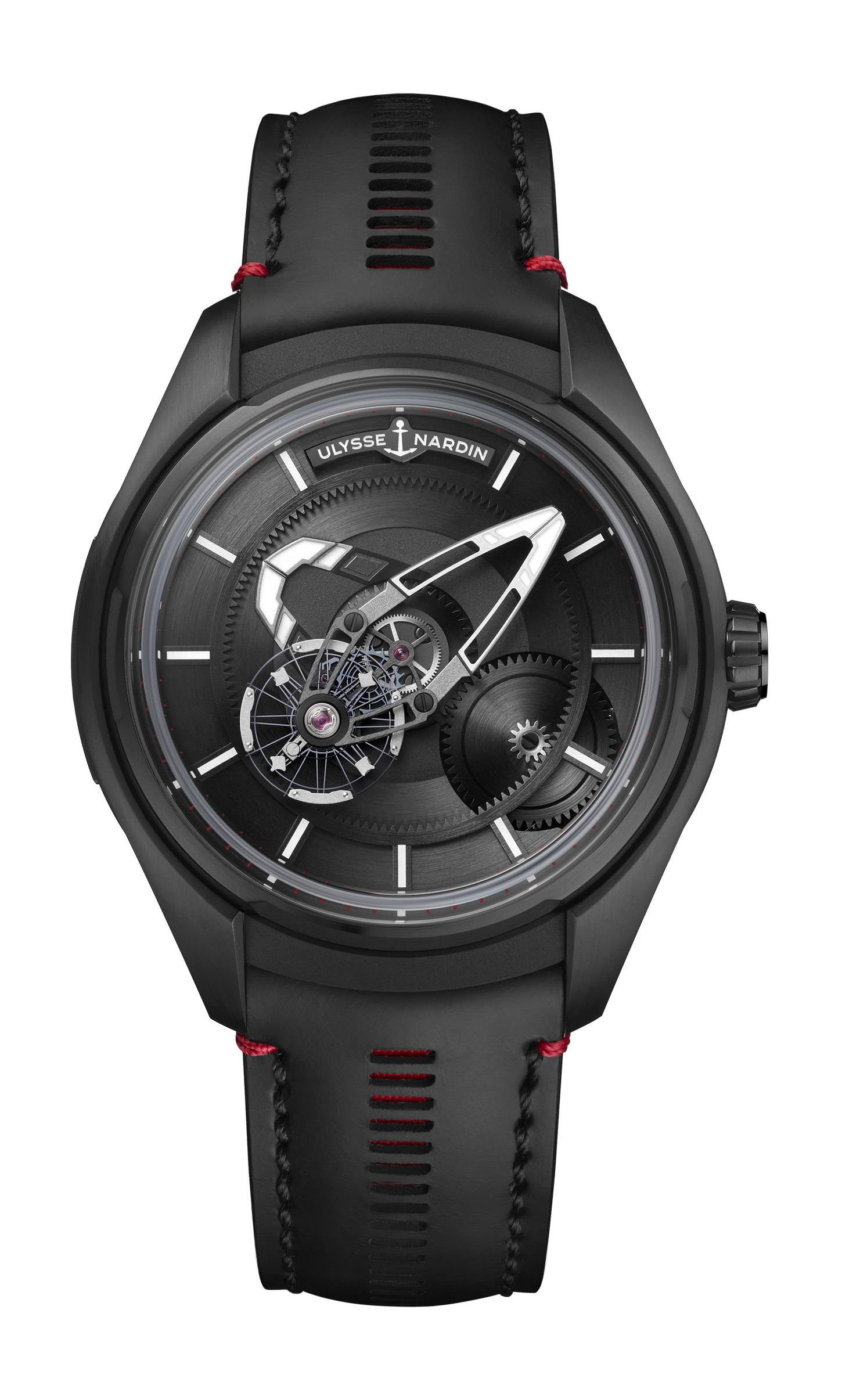 Ulysse Nardin Freak X luxury timepiece - detailed view