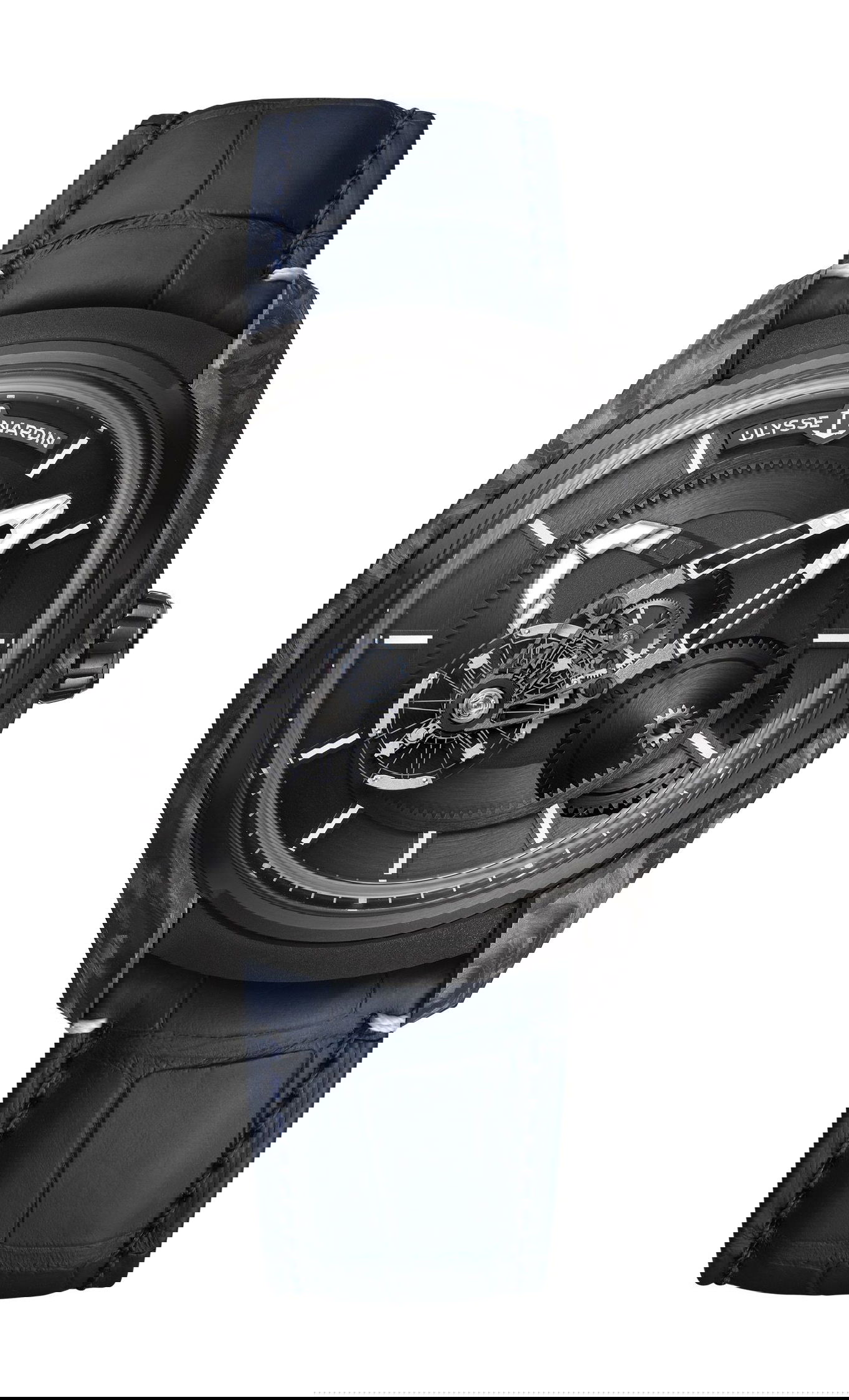 Ulysse Nardin Freak X luxury timepiece - detailed view