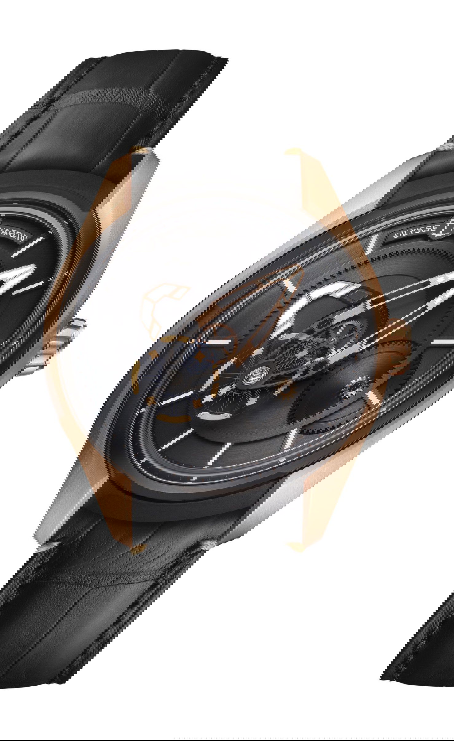 Ulysse Nardin Freak X luxury timepiece - detailed view