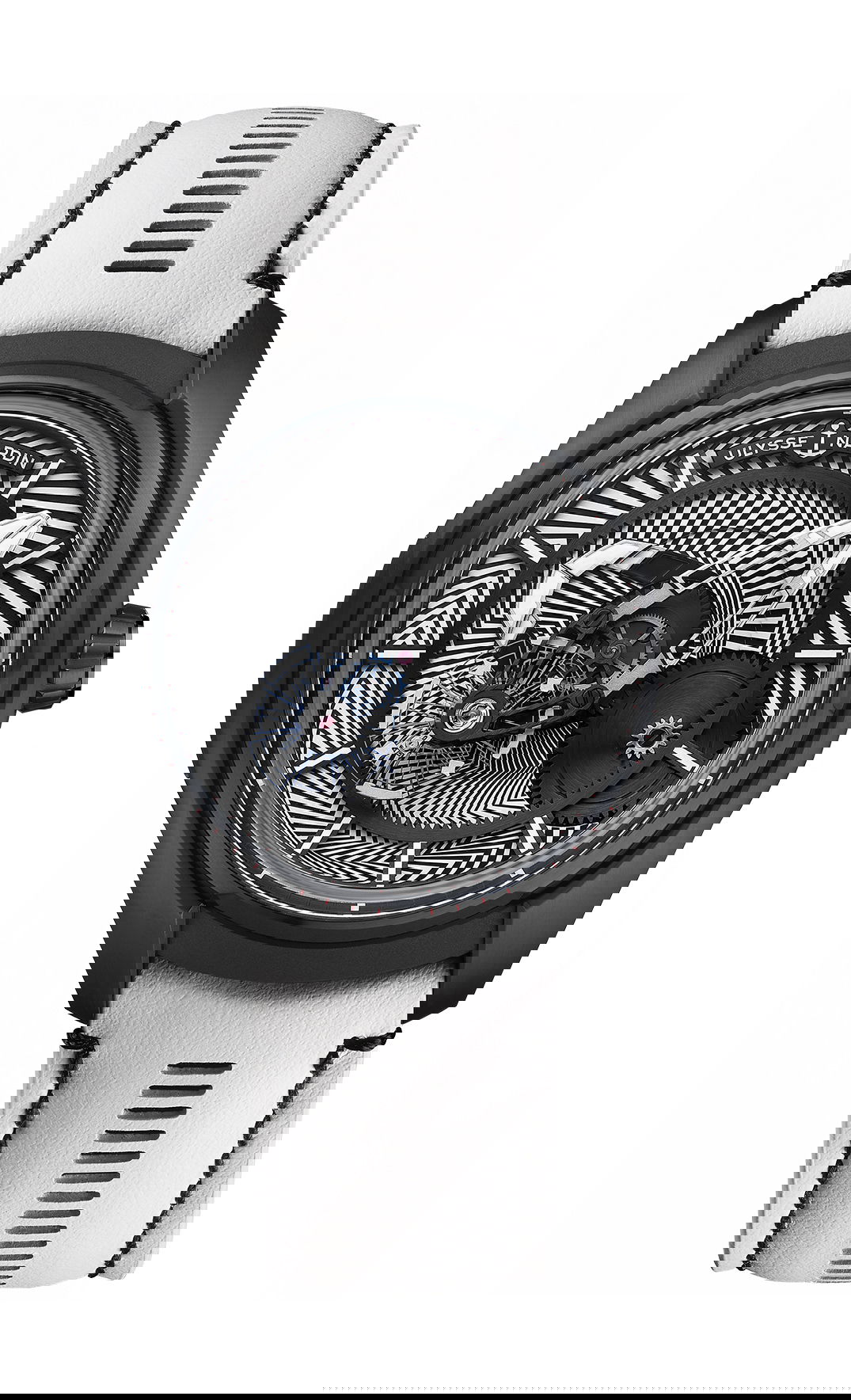 Ulysse Nardin Freak X Razzle Dazzle luxury timepiece - detailed view