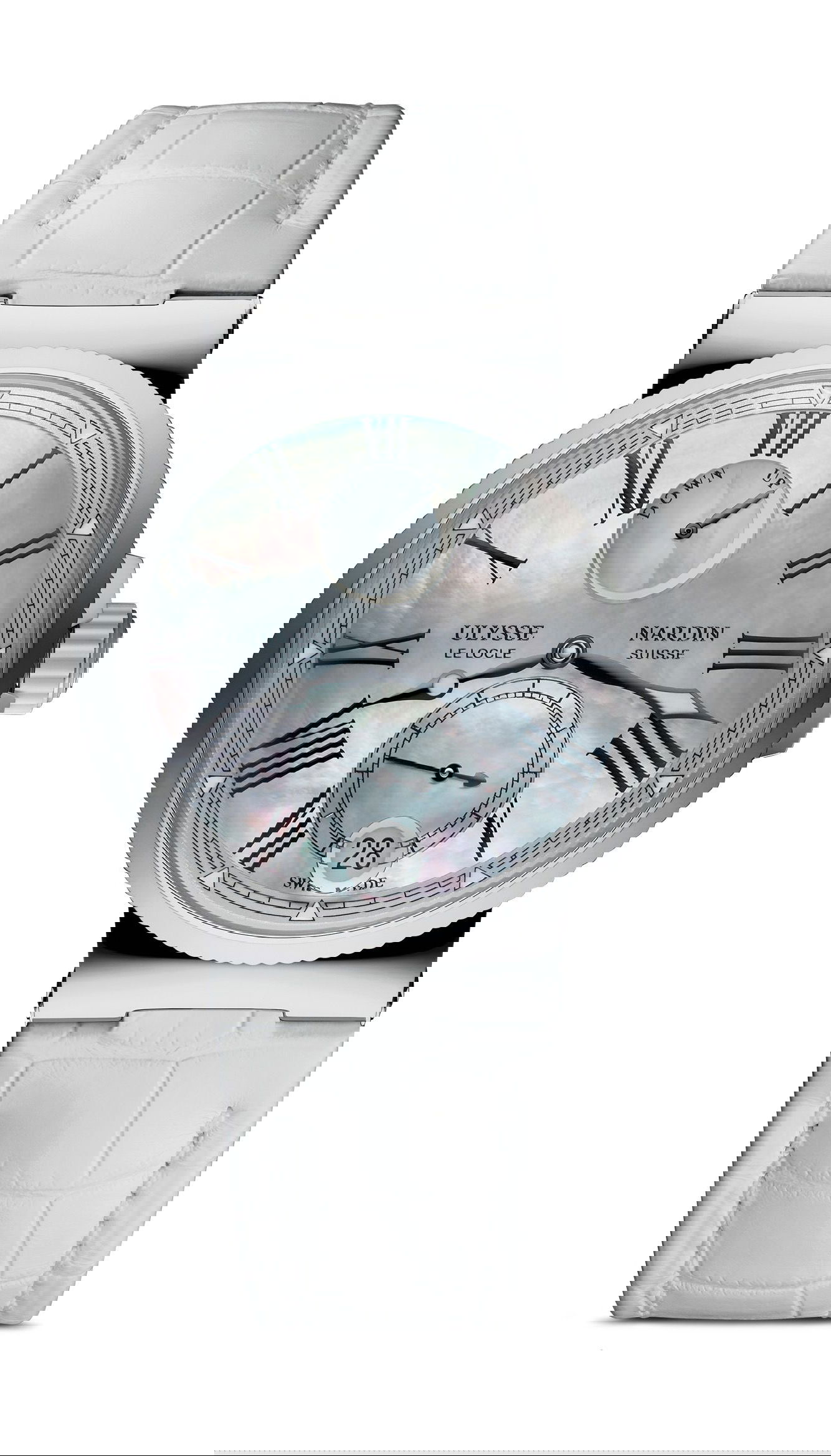 Ulysse Nardin Marine Lady Chronometer luxury timepiece - detailed view