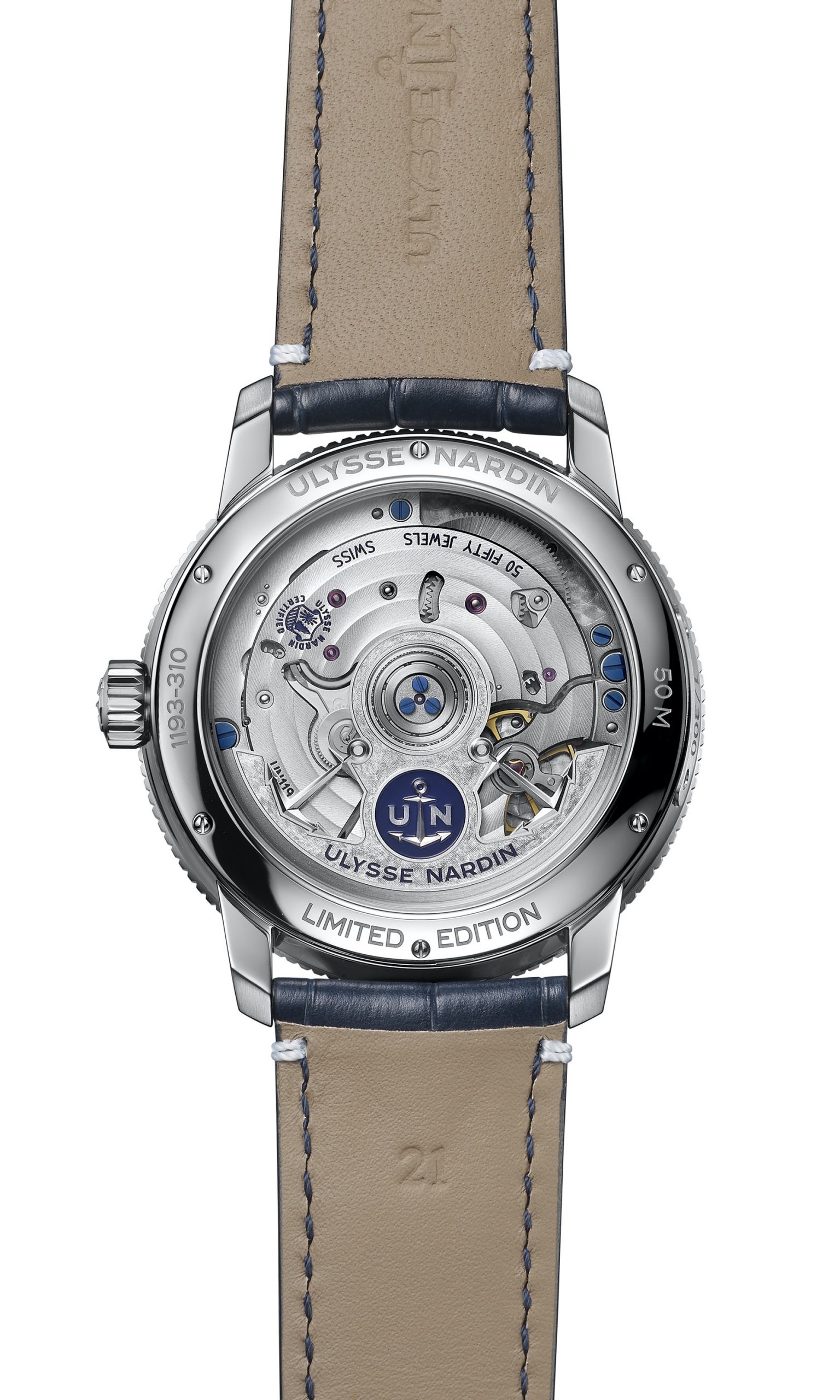 Ulysse Nardin Marine Torpilleur Moonphase - View 3