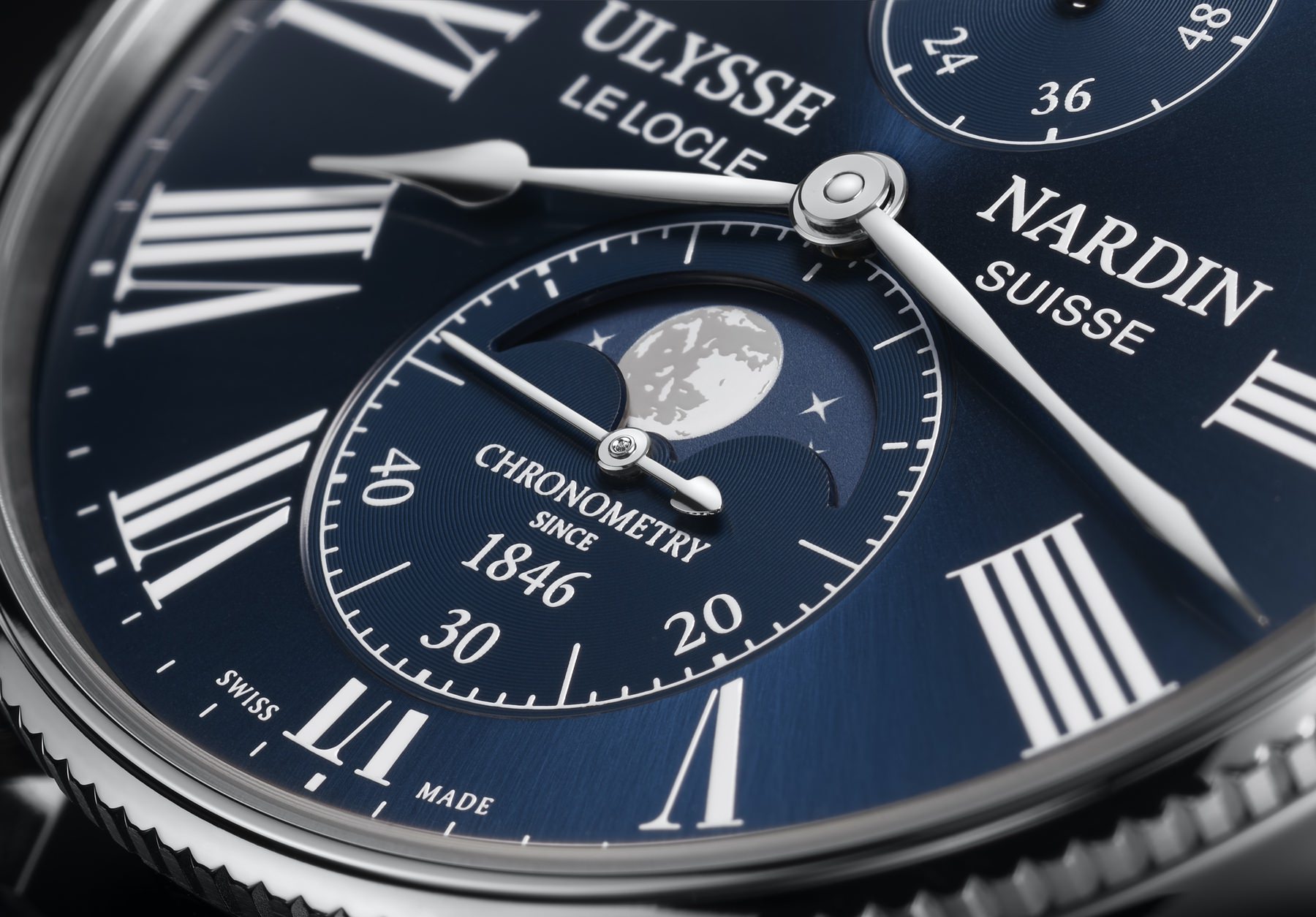 Ulysse Nardin Marine Torpilleur Moonphase - View 2