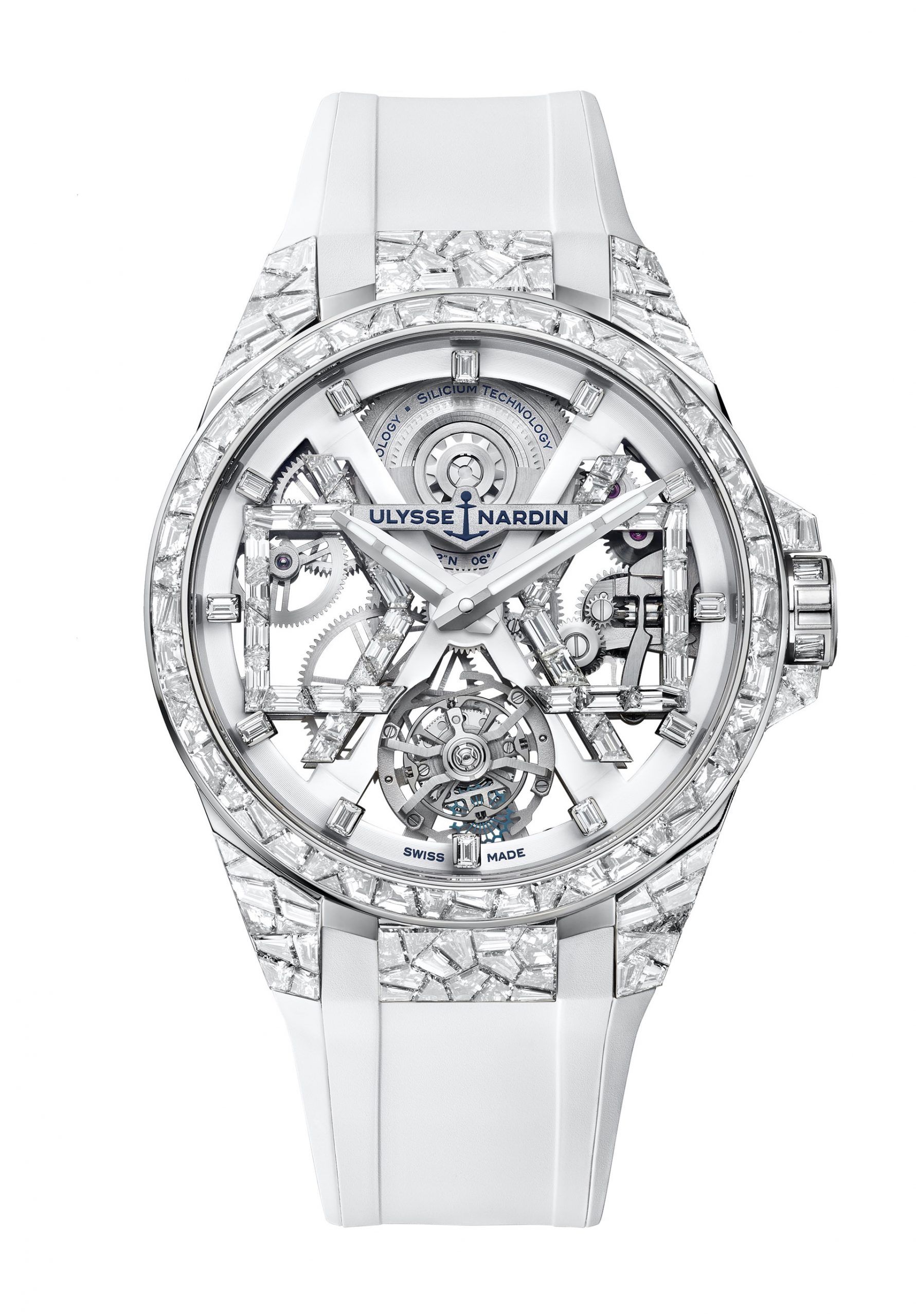 Ulysse Nardin Sparkling Blast luxury timepiece - detailed view