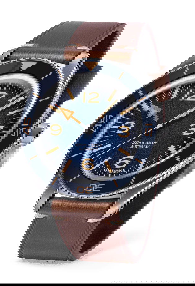 Undone Basecamp Classic Blue Automatic watch