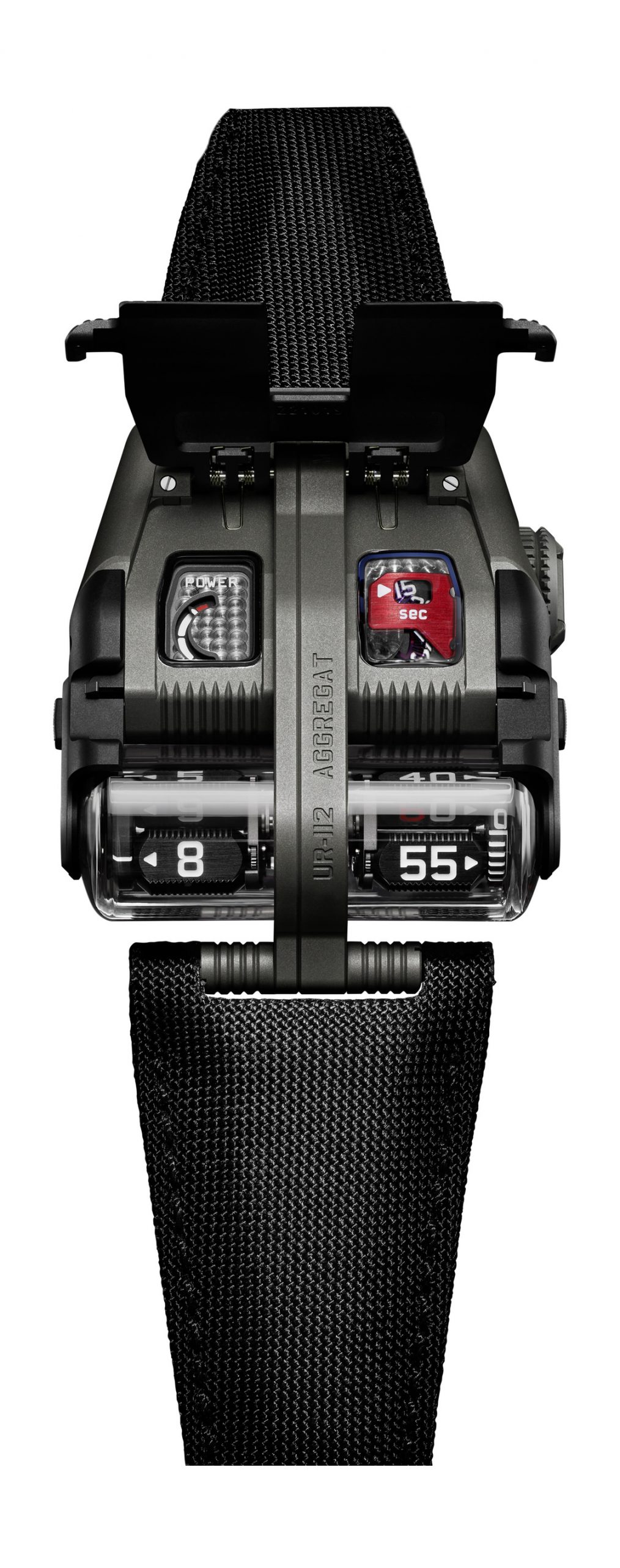 Urwerk UR-112 Bicolor luxury timepiece - detailed view