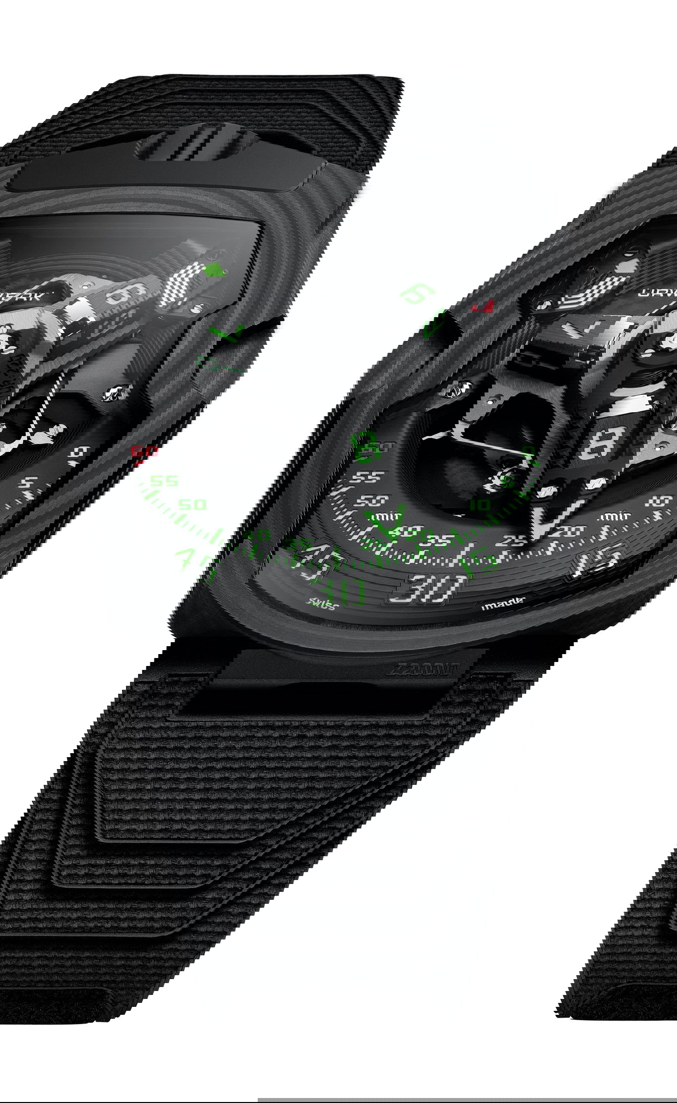 Urwerk UR-220 C81 “Falcon Project” luxury timepiece - detailed view