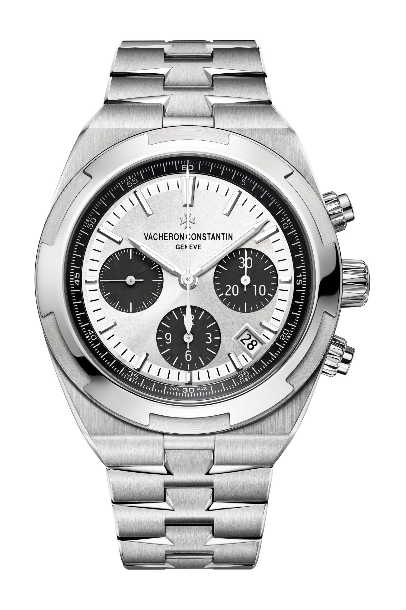 Vacheron Constantin Overseas Chronograph luxury timepiece - detailed view