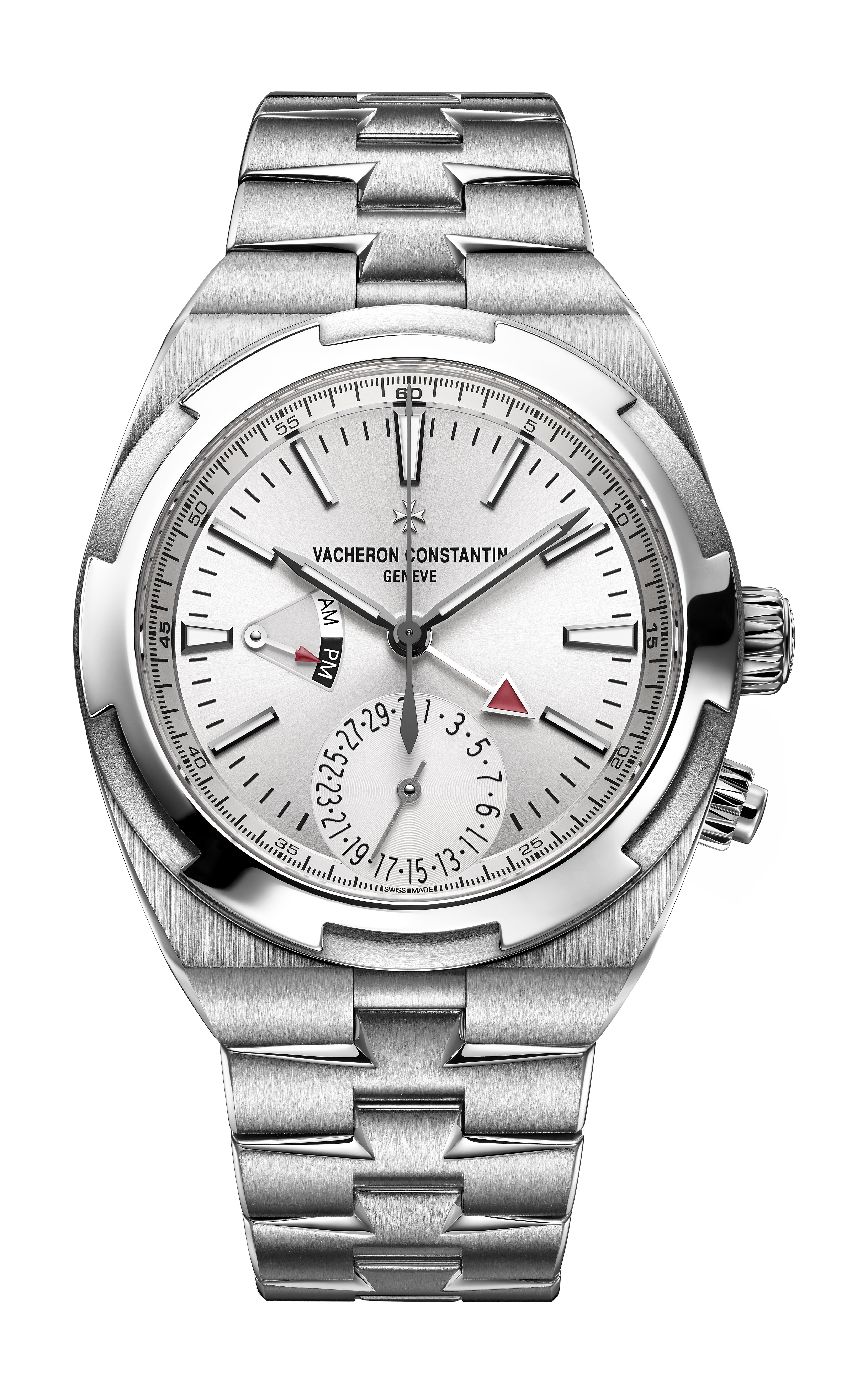 Vacheron Constantin Overseas Dual Time luxury timepiece - detailed view