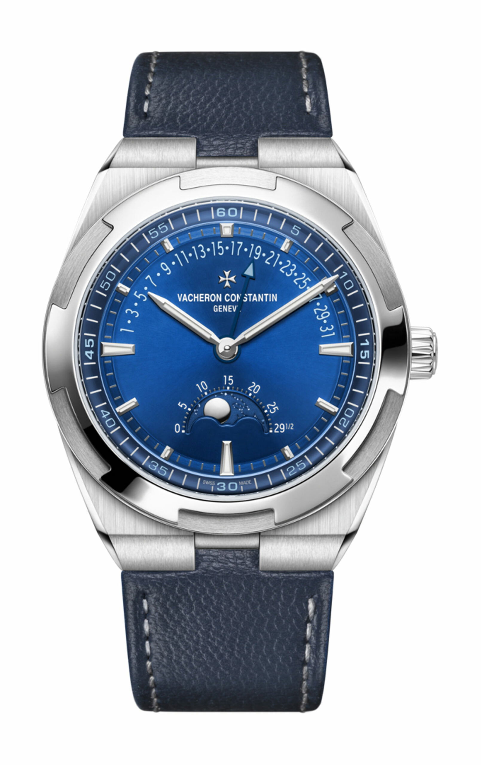 Vacheron Constantin Overseas Moon Phase Retrograde Date - View 3