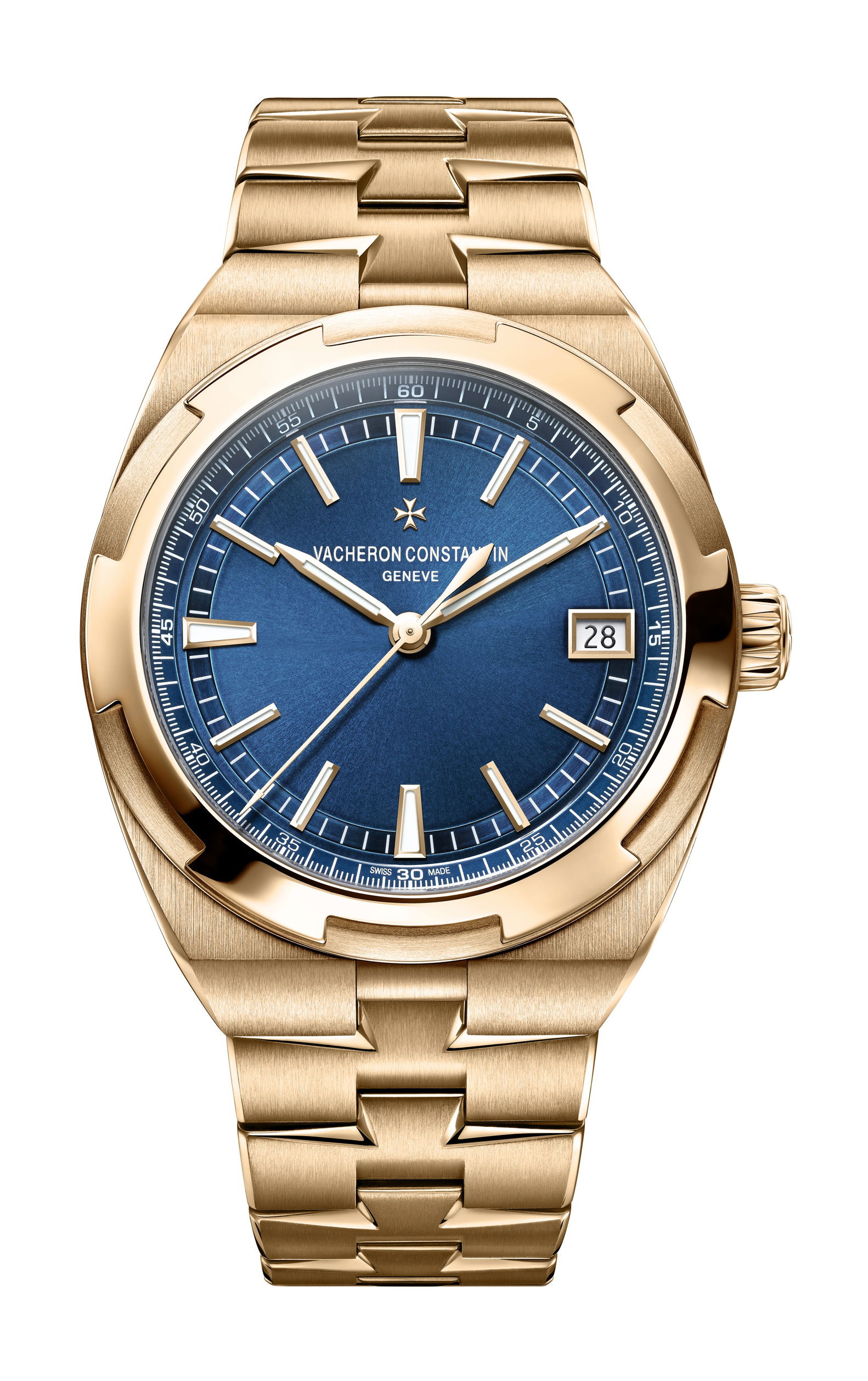 Vacheron Constantin Overseas Self-Winding luxury timepiece - detailed view