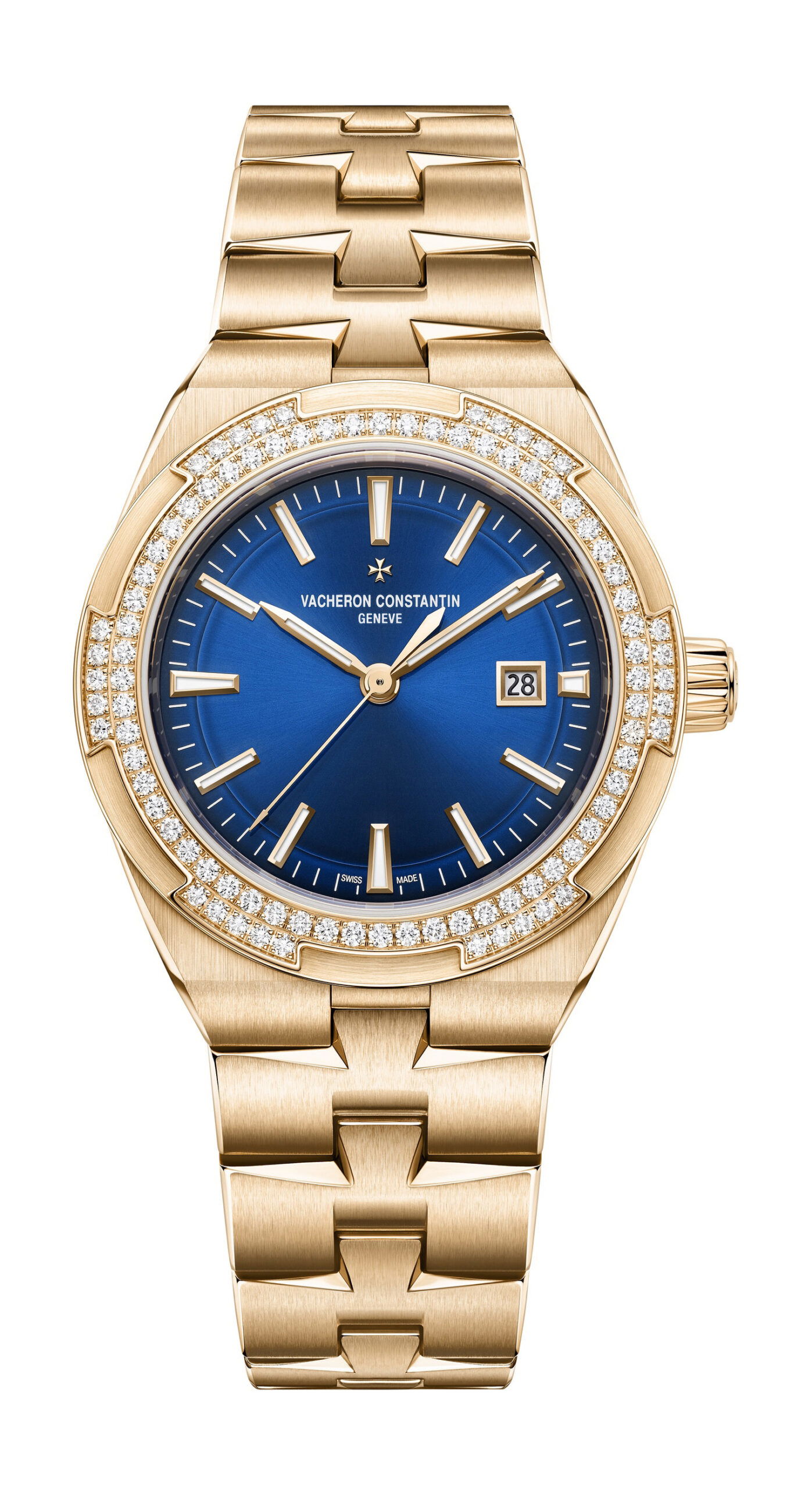 Vacheron Constantin Overseas Self-Winding luxury timepiece - detailed view