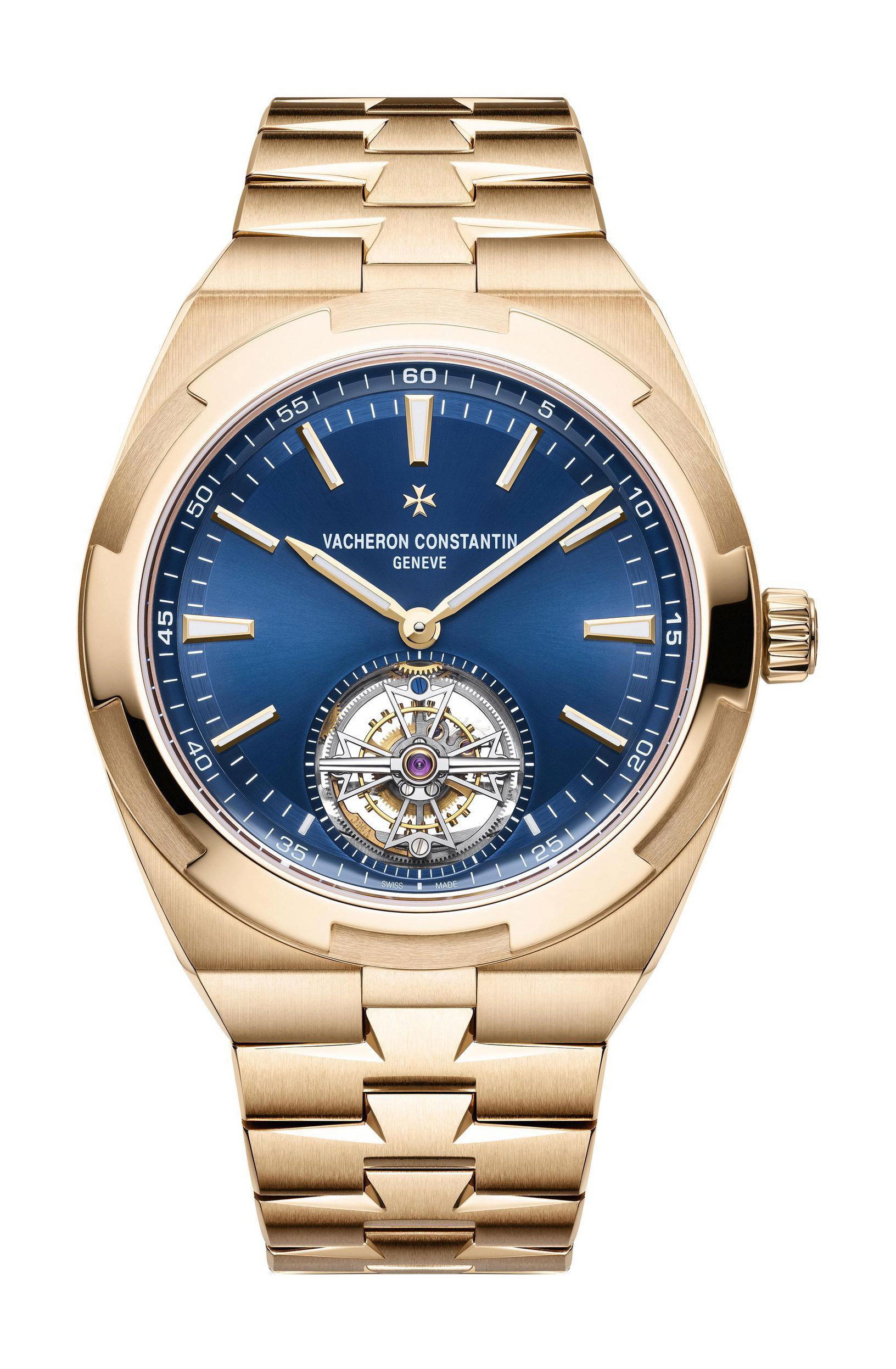 Vacheron Constantin Overseas Tourbillon luxury timepiece - detailed view