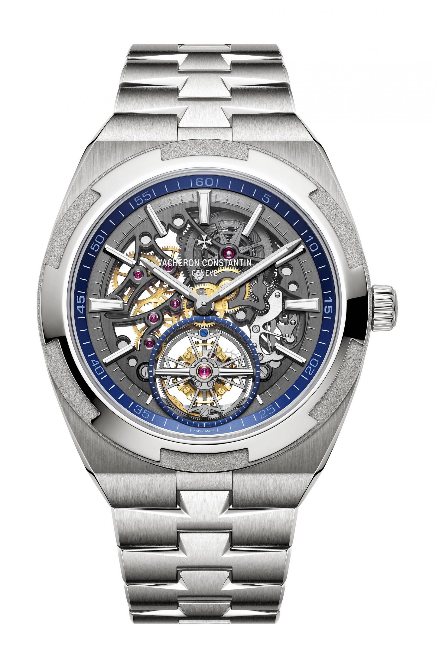 Vacheron Constantin Overseas Tourbillon Skeleton luxury timepiece - detailed view