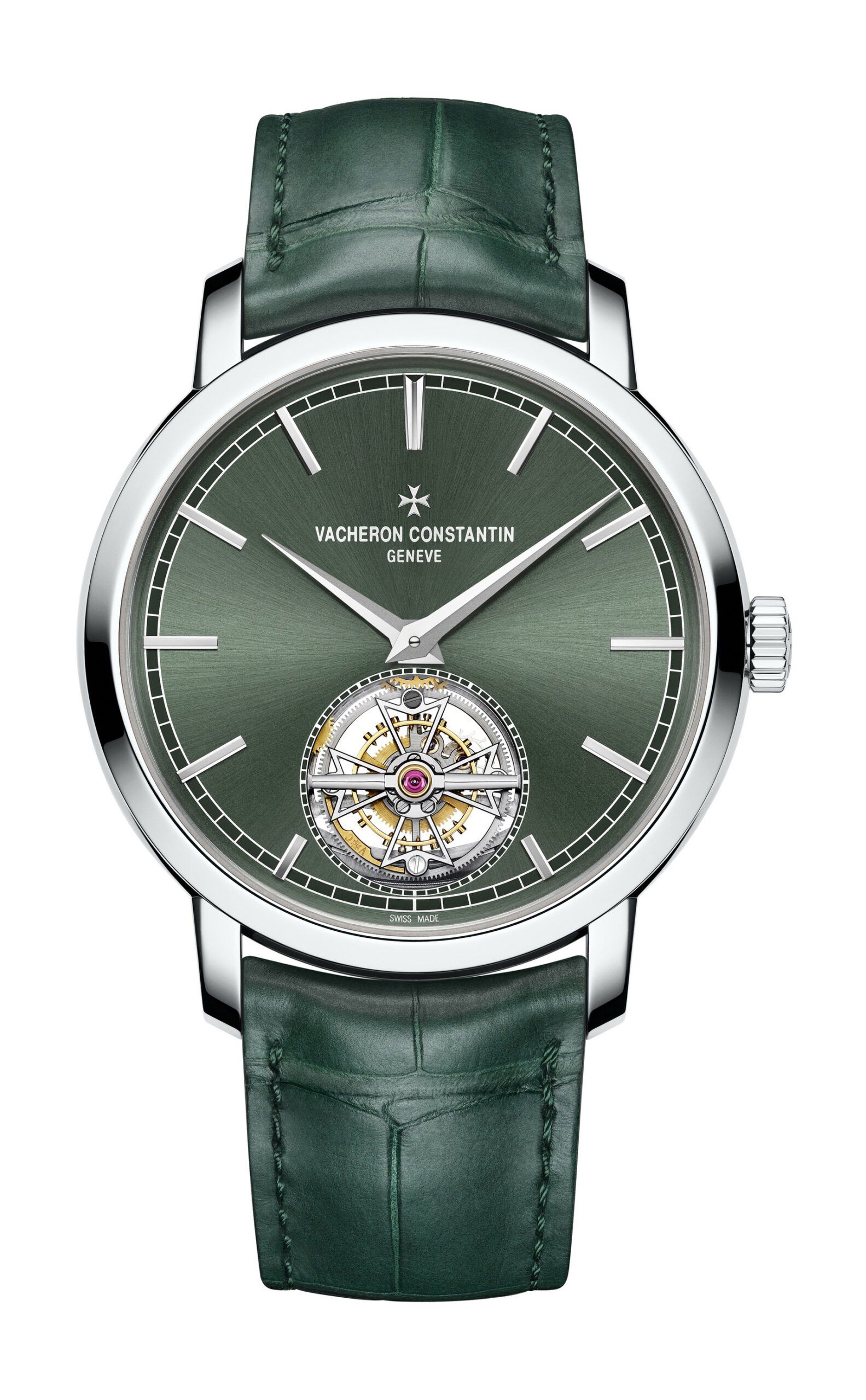 Vacheron Constantin Traditionnelle Tourbillon luxury timepiece - detailed view